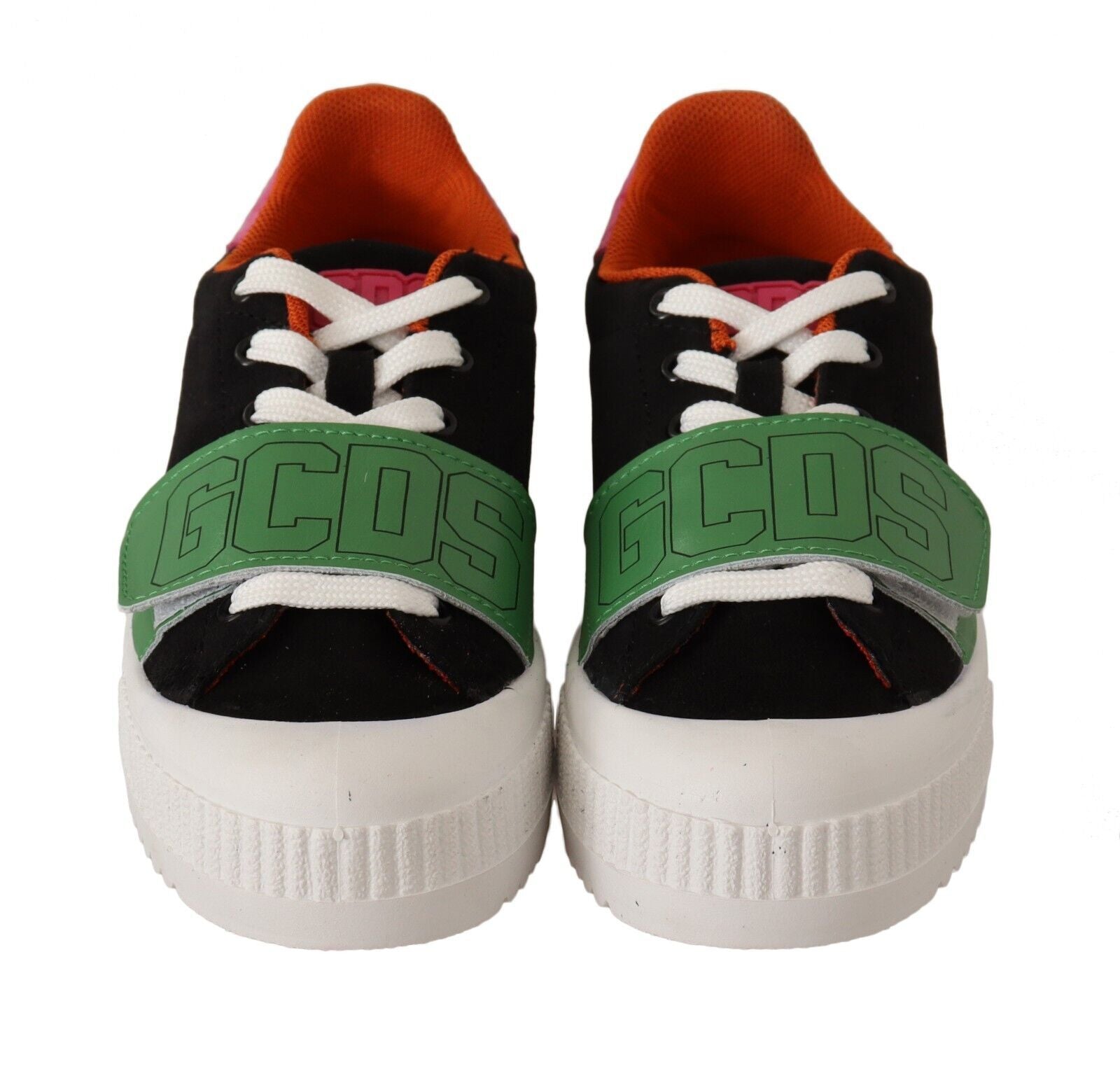 Stylish Multicolor Low Top Lace-Up Sneakers - ventzia