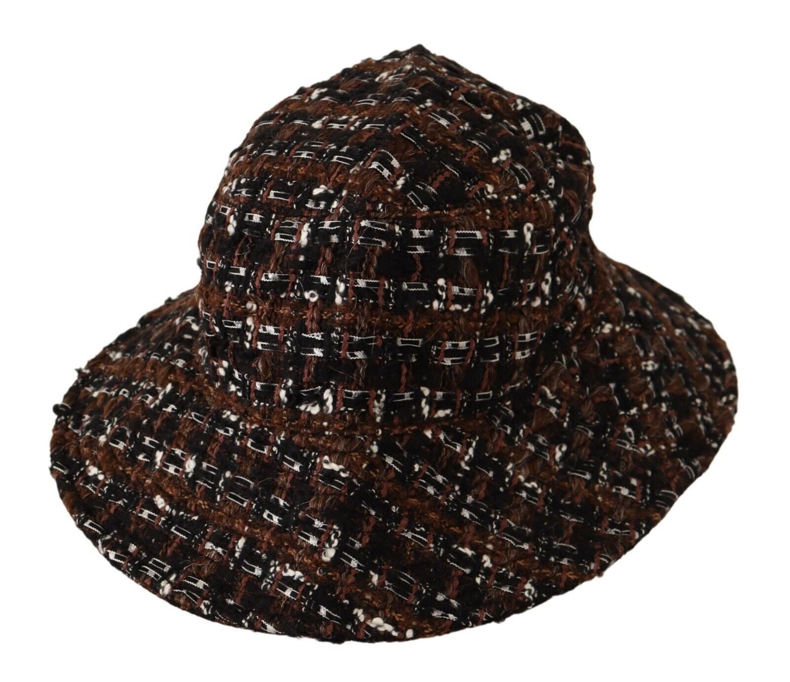 Elegant Woven Multicolor Bucket Hat - ventzia