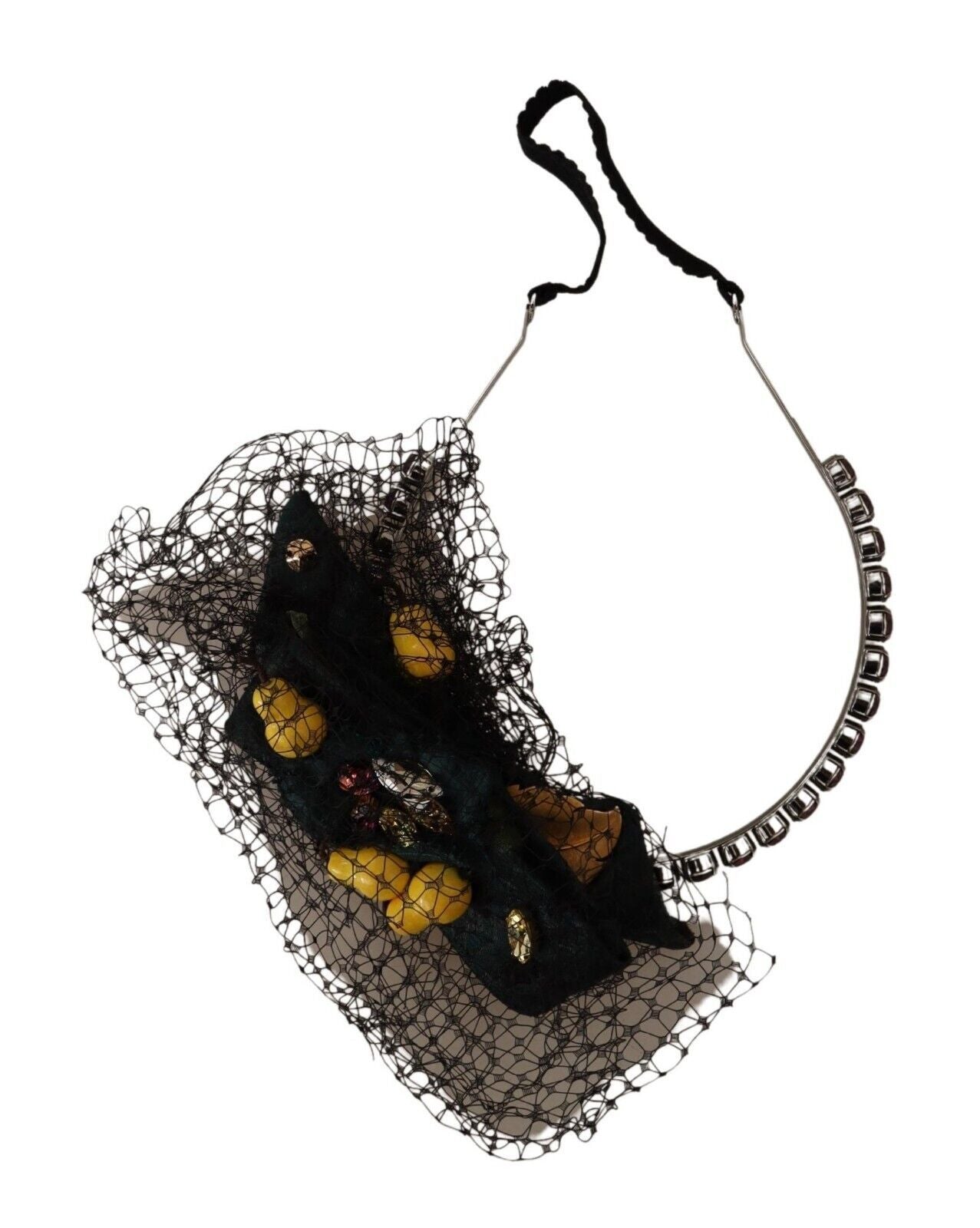 Enchanting Jewel-Toned Crystal Diadem - ventzia