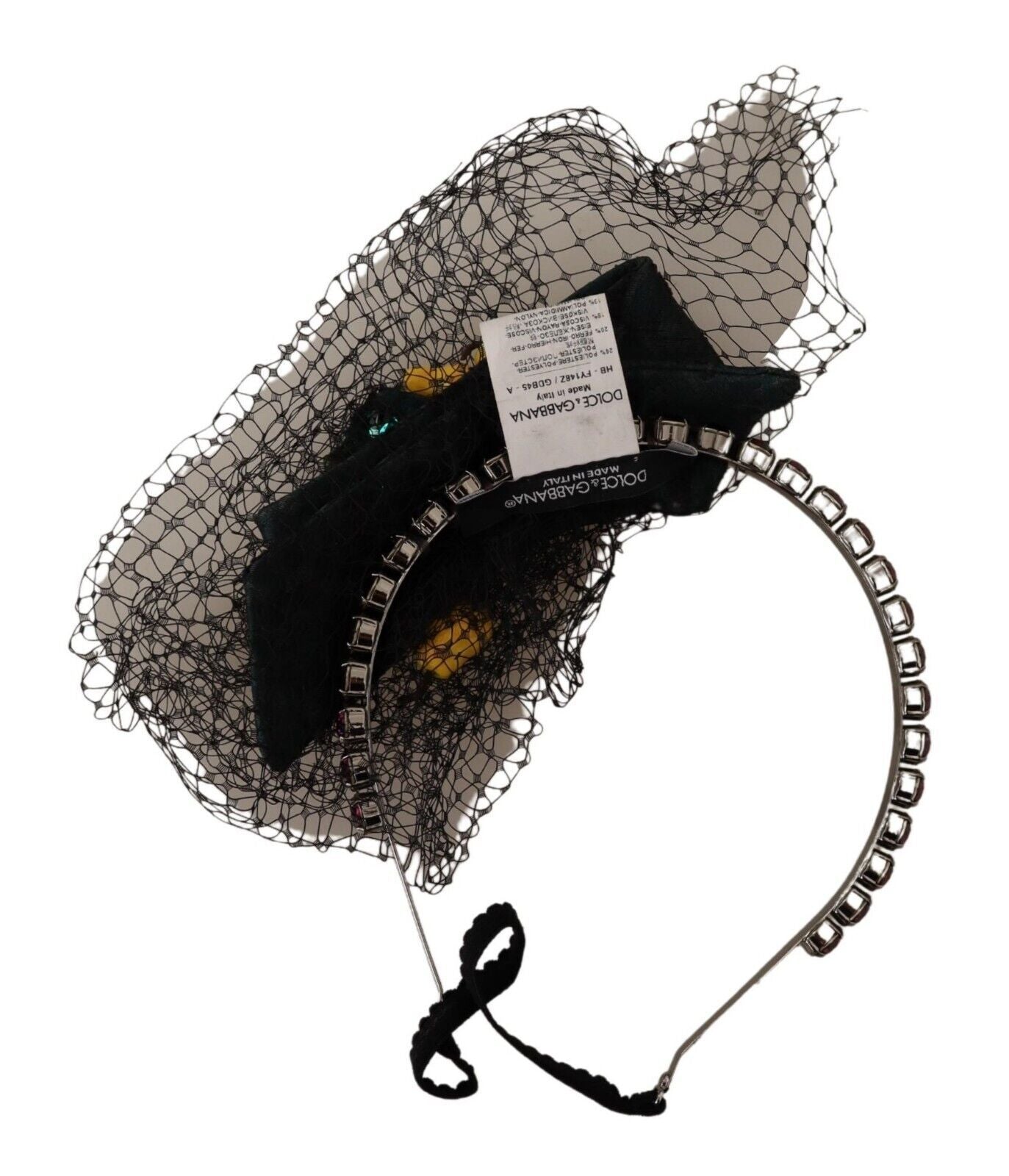 Enchanting Jewel-Toned Crystal Diadem - ventzia