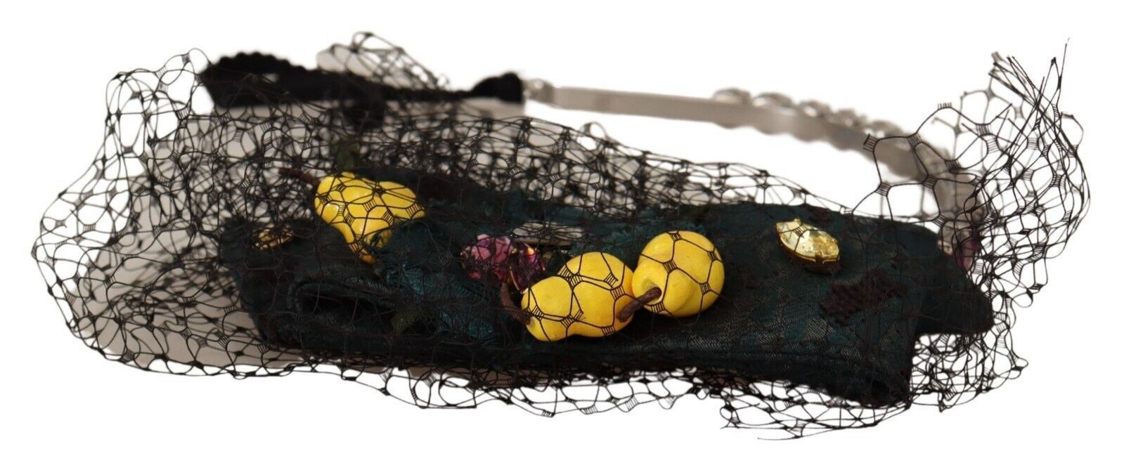 Enchanting Jewel-Toned Crystal Diadem - ventzia