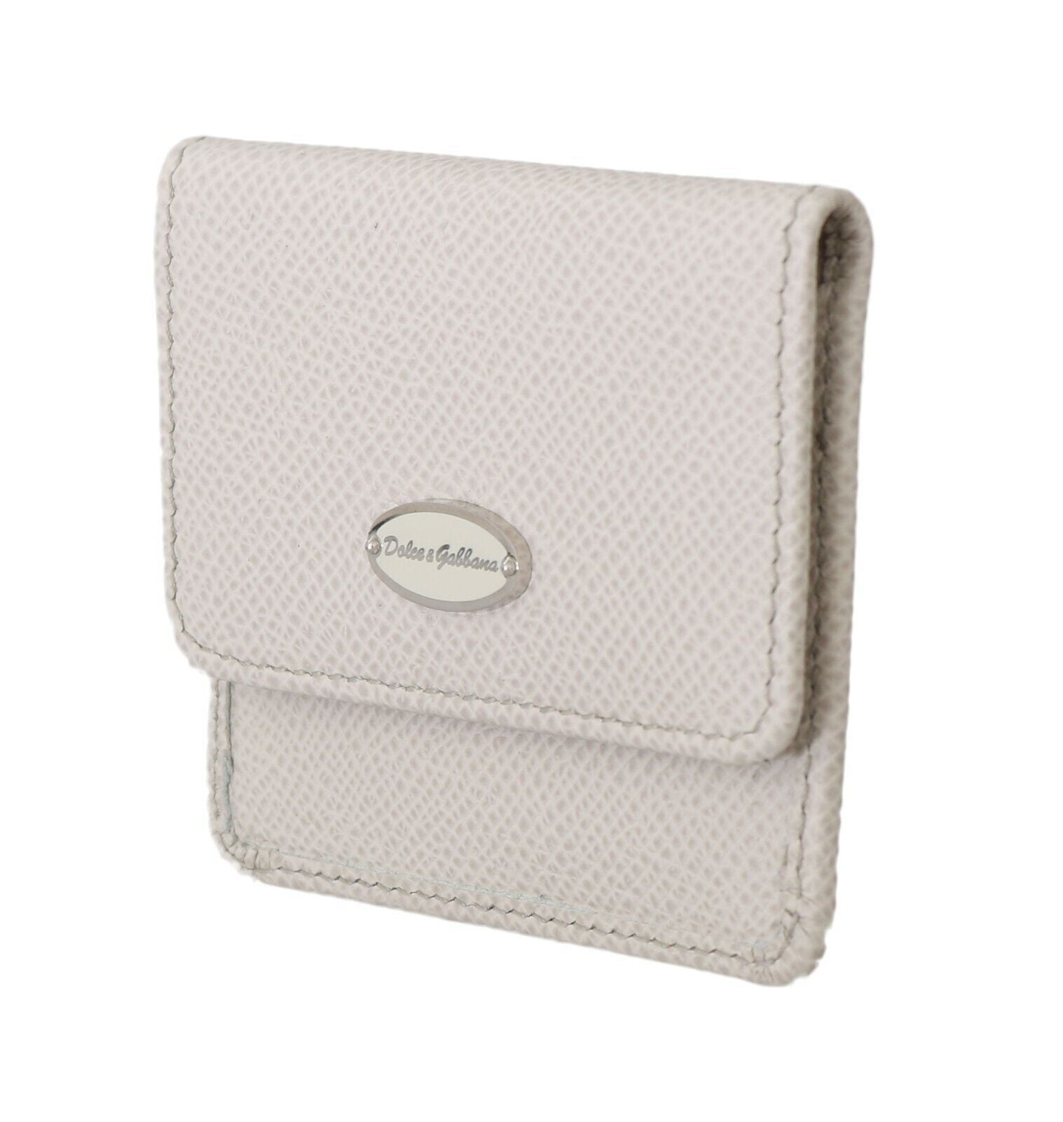 Chic White Leather Condom Case Wallet - ventzia