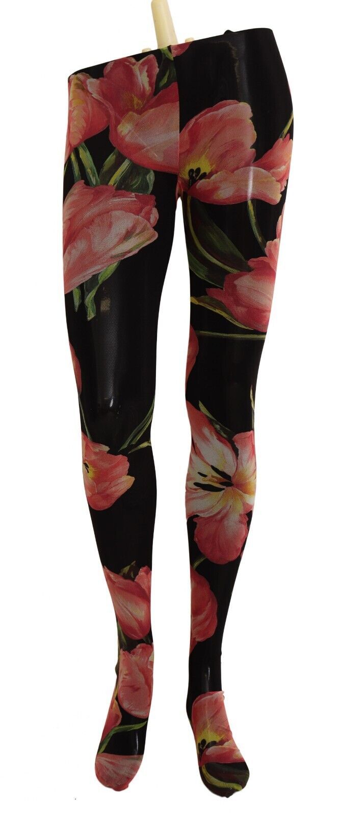 Elegant Floral Micro Mesh Tights - ventzia