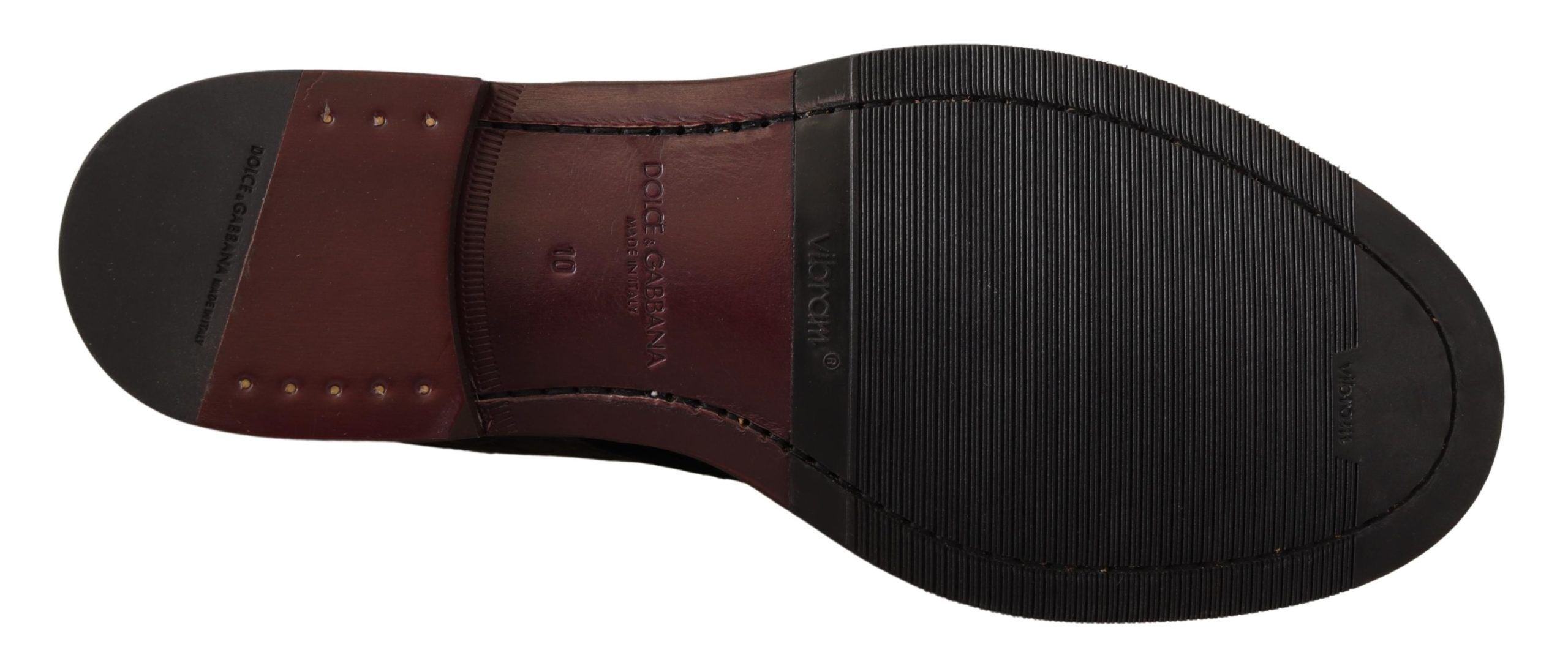 Elegant Black Velvet & Exotic Leather Dress Shoes - ventzia