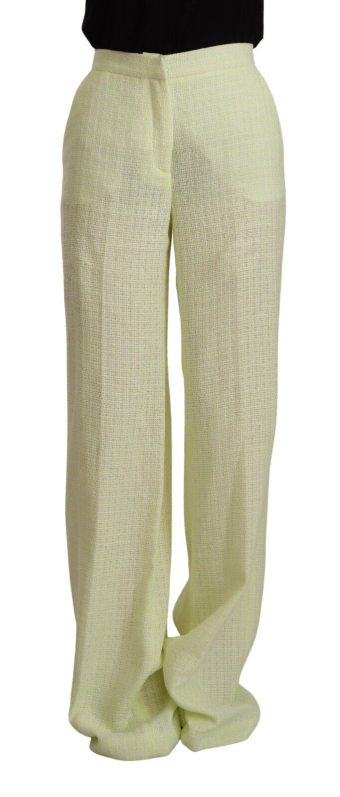 High-Waist Straight-Leg Chic Trousers - ventzia