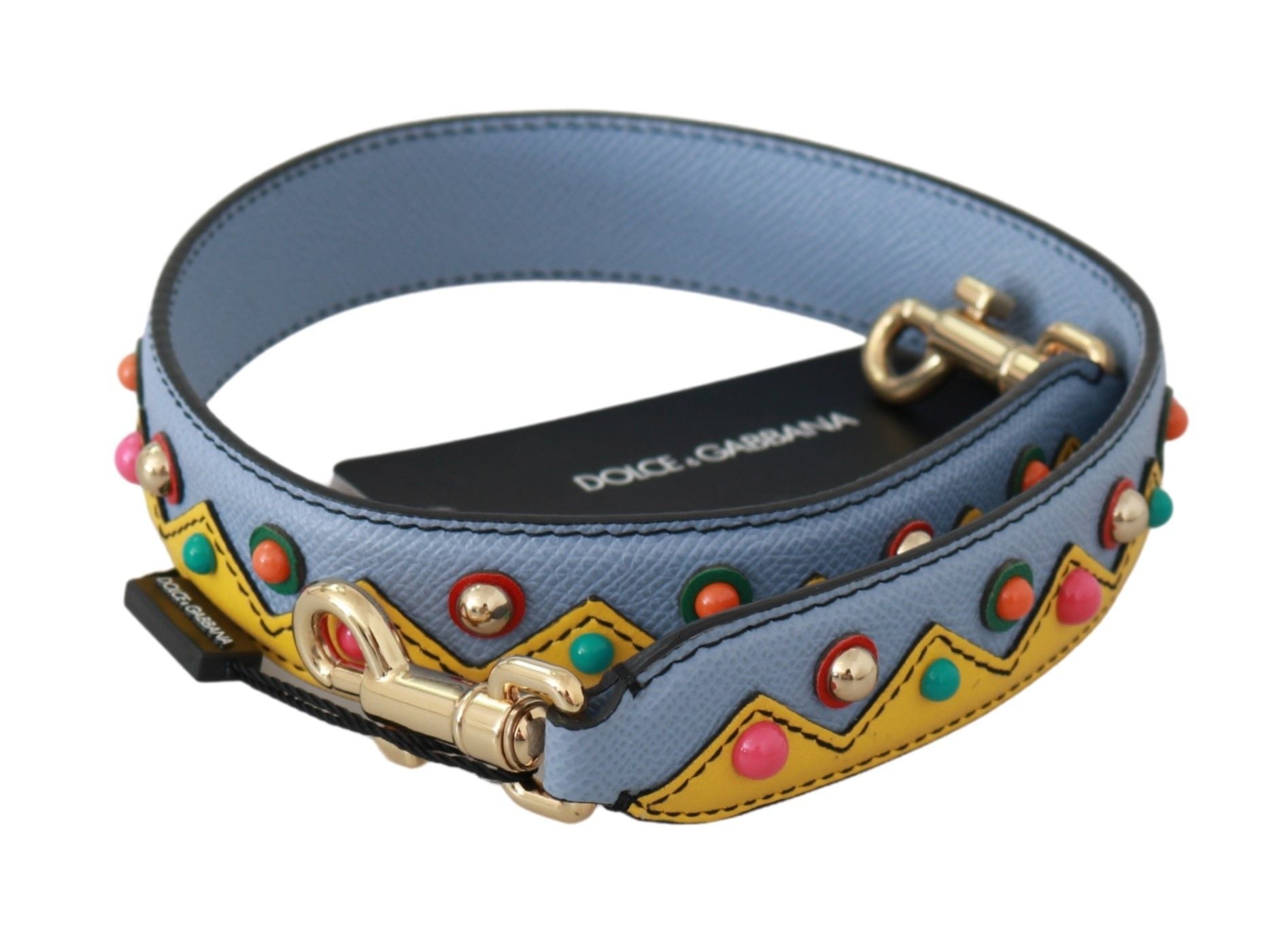 Multicolor Leather Shoulder Strap Accessory - ventzia