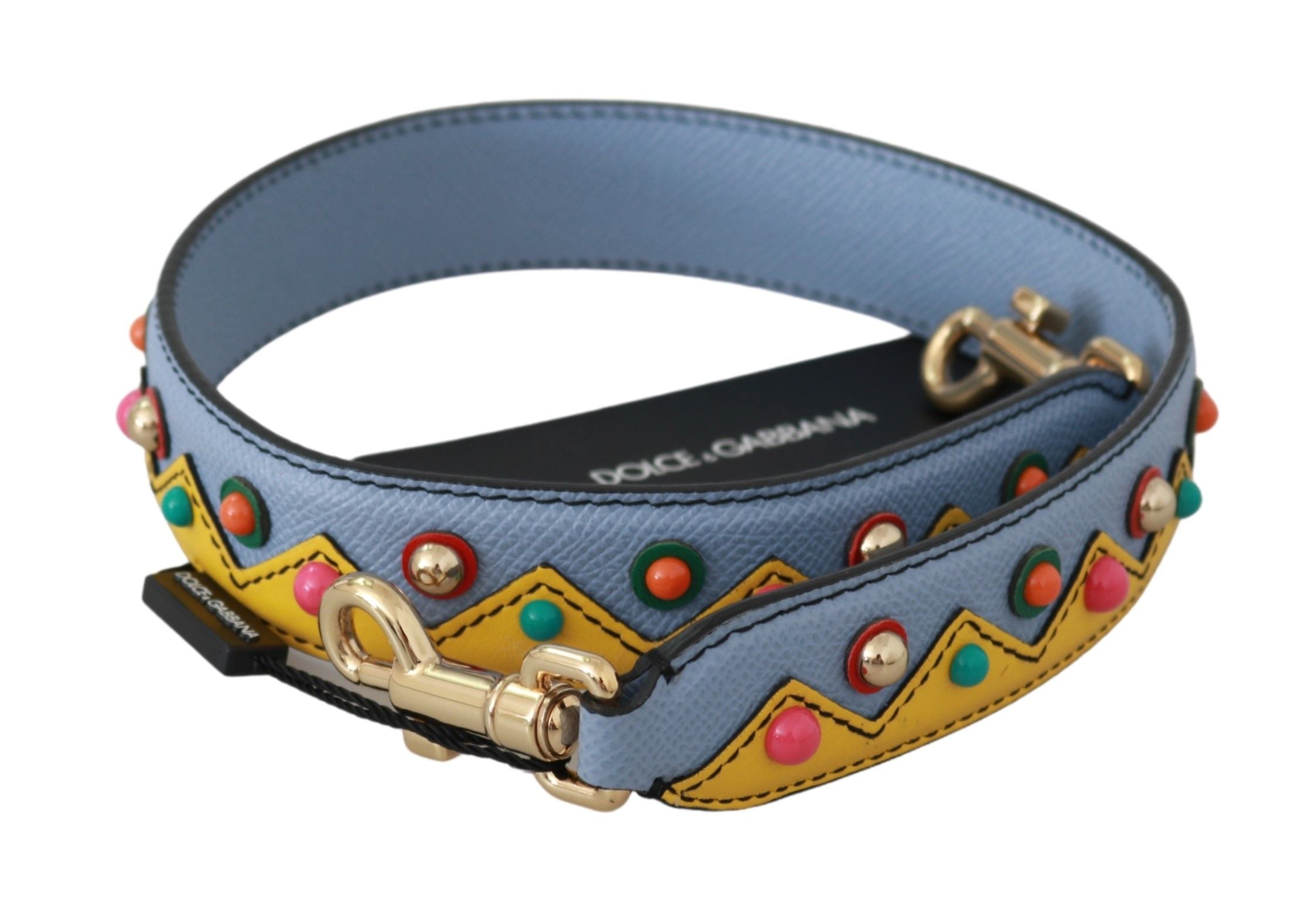 Multicolor Leather Shoulder Strap Accessory - ventzia