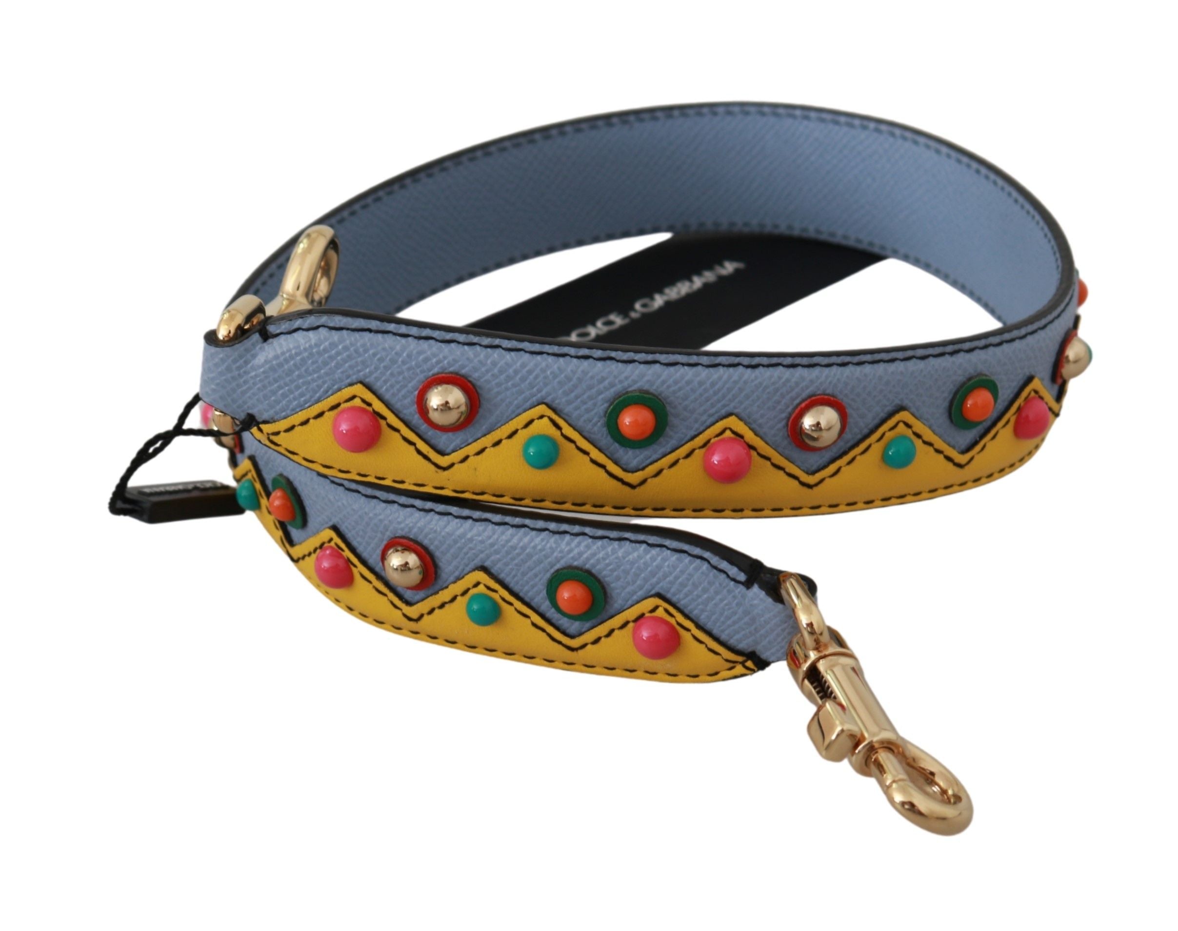 Multicolor Leather Shoulder Strap Accessory - ventzia