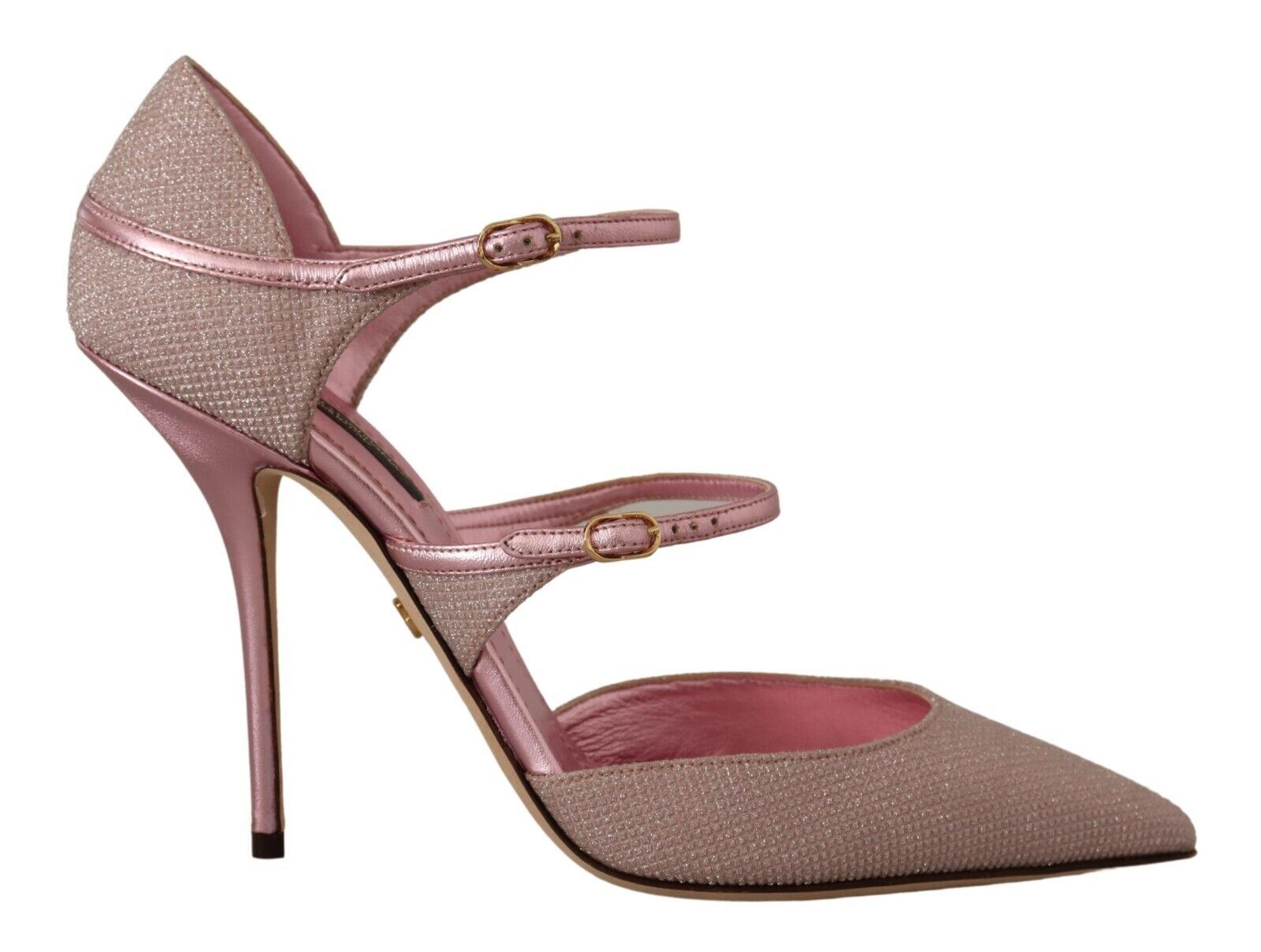 Pink Glitter High Heel Sandals - ventzia