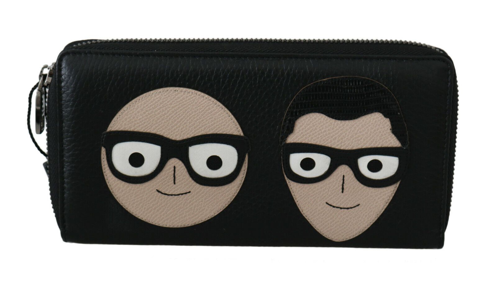 Elegant Black Leather Continental Wallet - ventzia