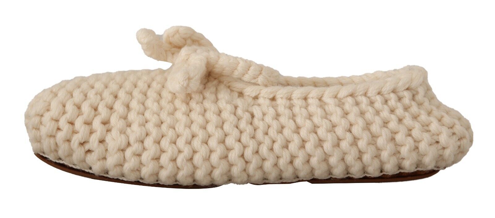 Chic Wool Knit Ballerina Flats - ventzia