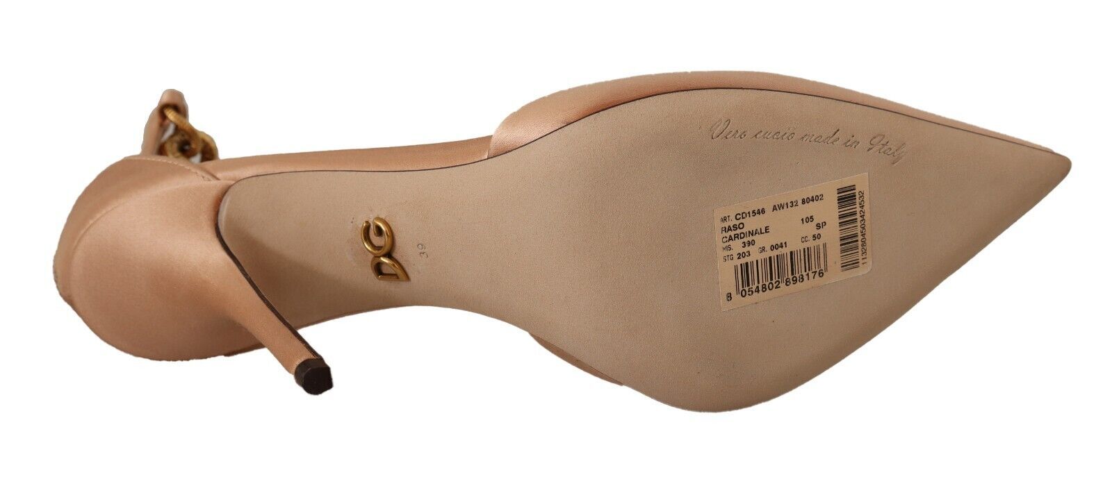Elegant Beige Silk Ankle Strap Pumps - ventzia