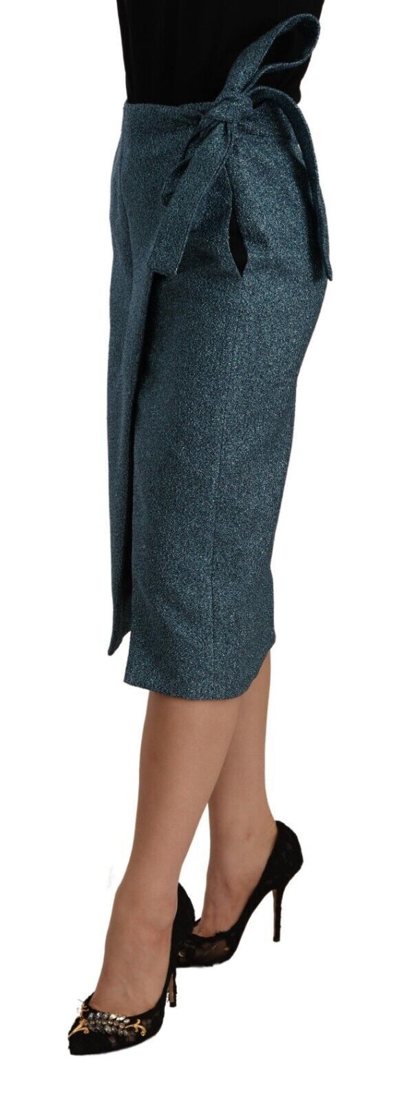 Elegant High Waist Wrap Skirt - ventzia
