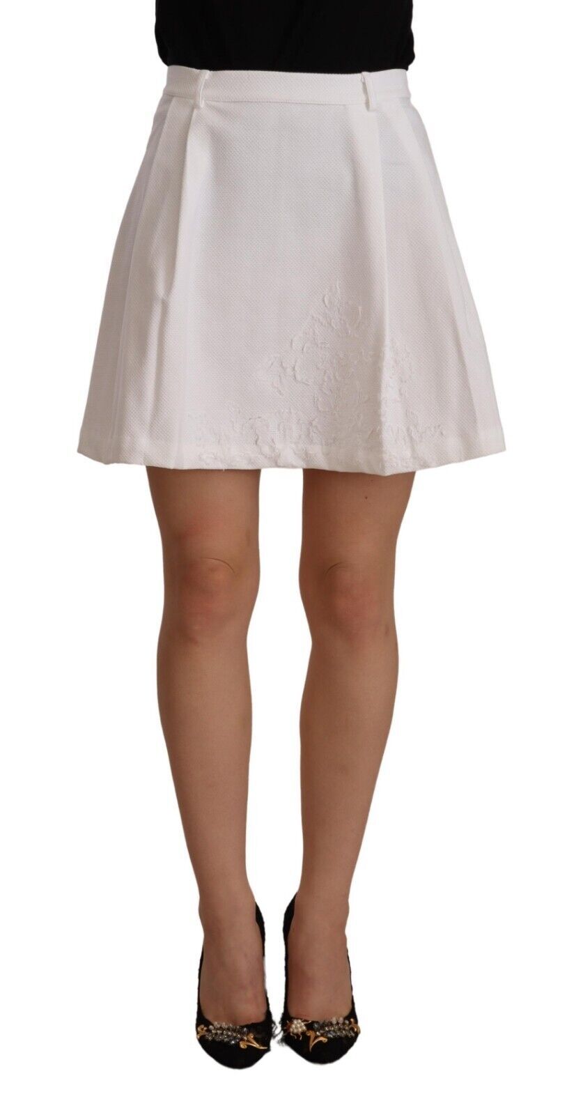 Chic High Waist A-Line Mini Skirt - ventzia