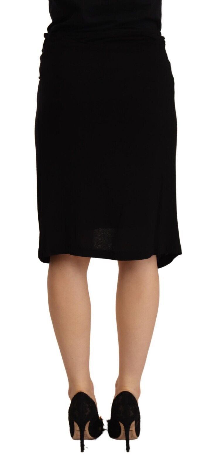 Elegant High Waist Pencil Cut Skirt - ventzia