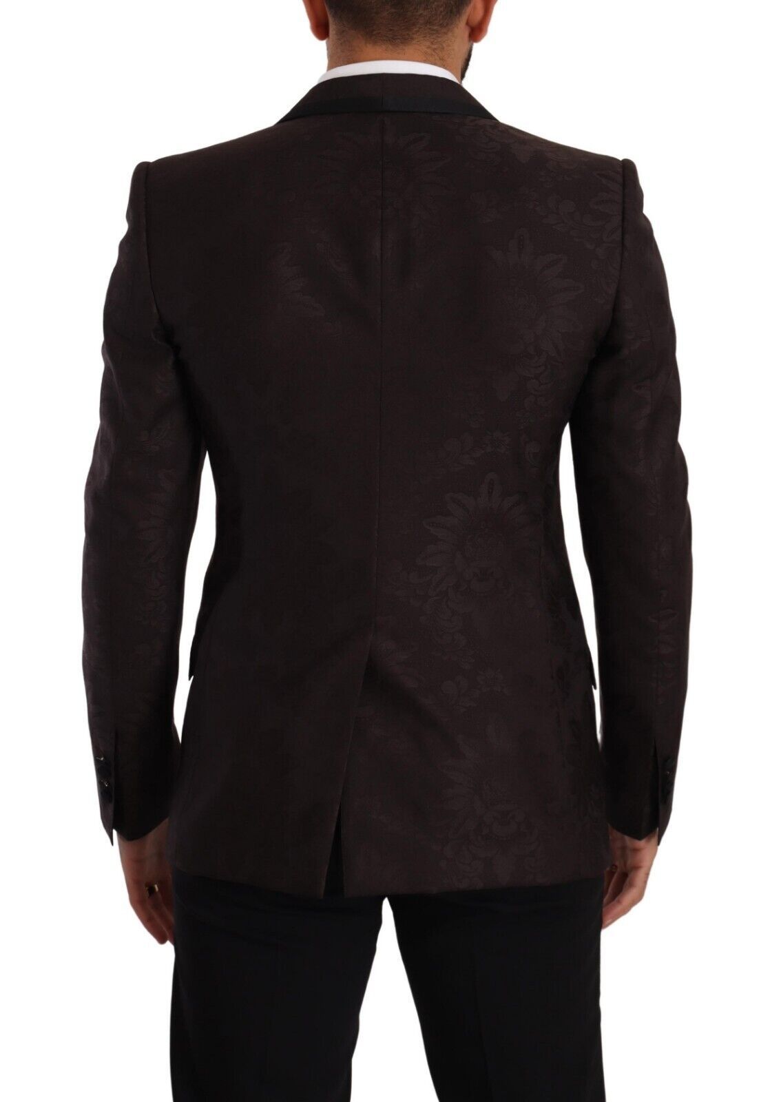 Sicilian Elegance Single-Breasted Blazer - ventzia
