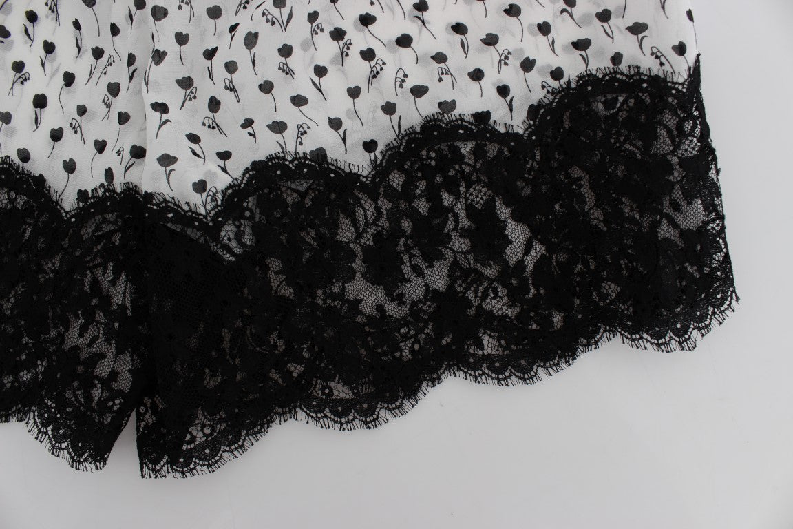 Elegant Silk Lace Sleep-Shorts - ventzia