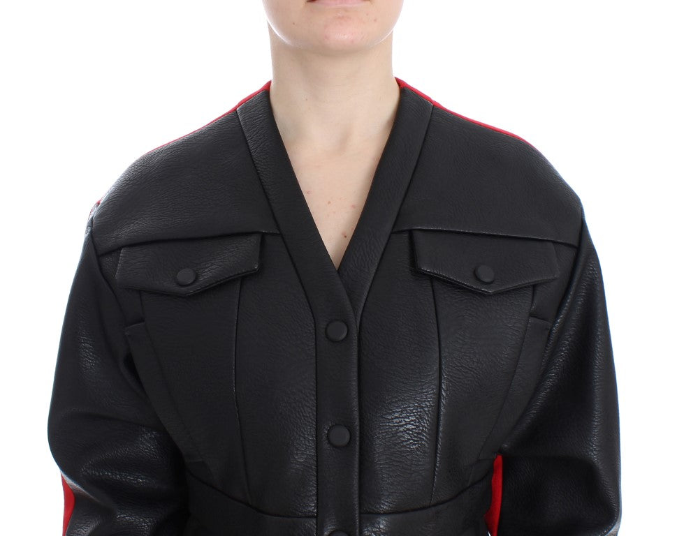 Elegant Cropped Artisan Jacket - ventzia