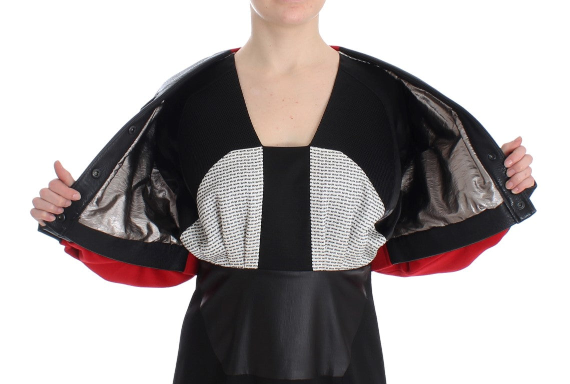 Elegant Cropped Artisan Jacket - ventzia