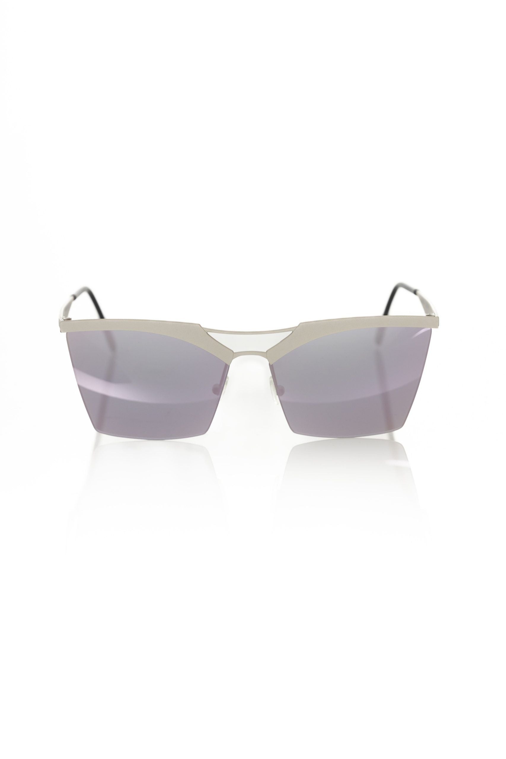 Silver Metallic Women's Sunglass - ventzia