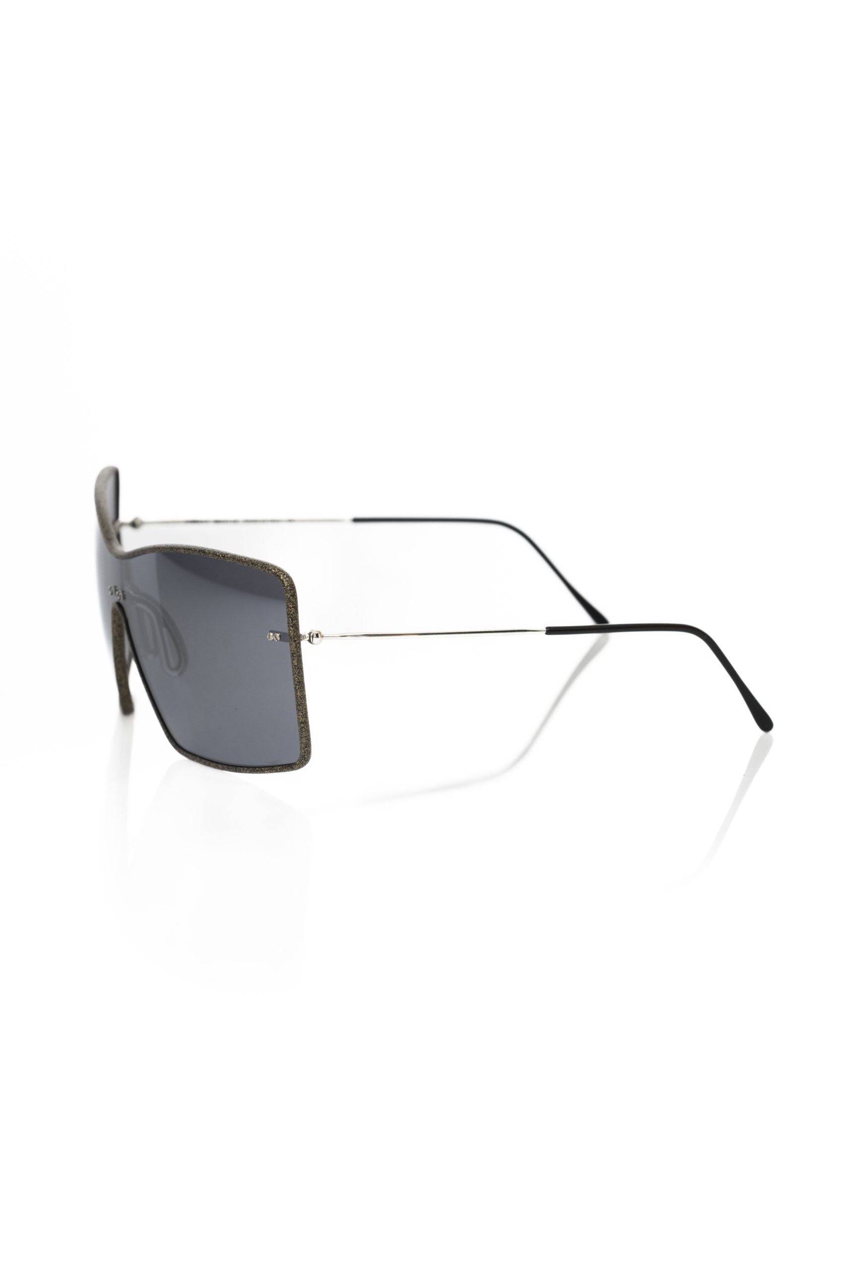 Black Metallic Women Sunglass - ventzia