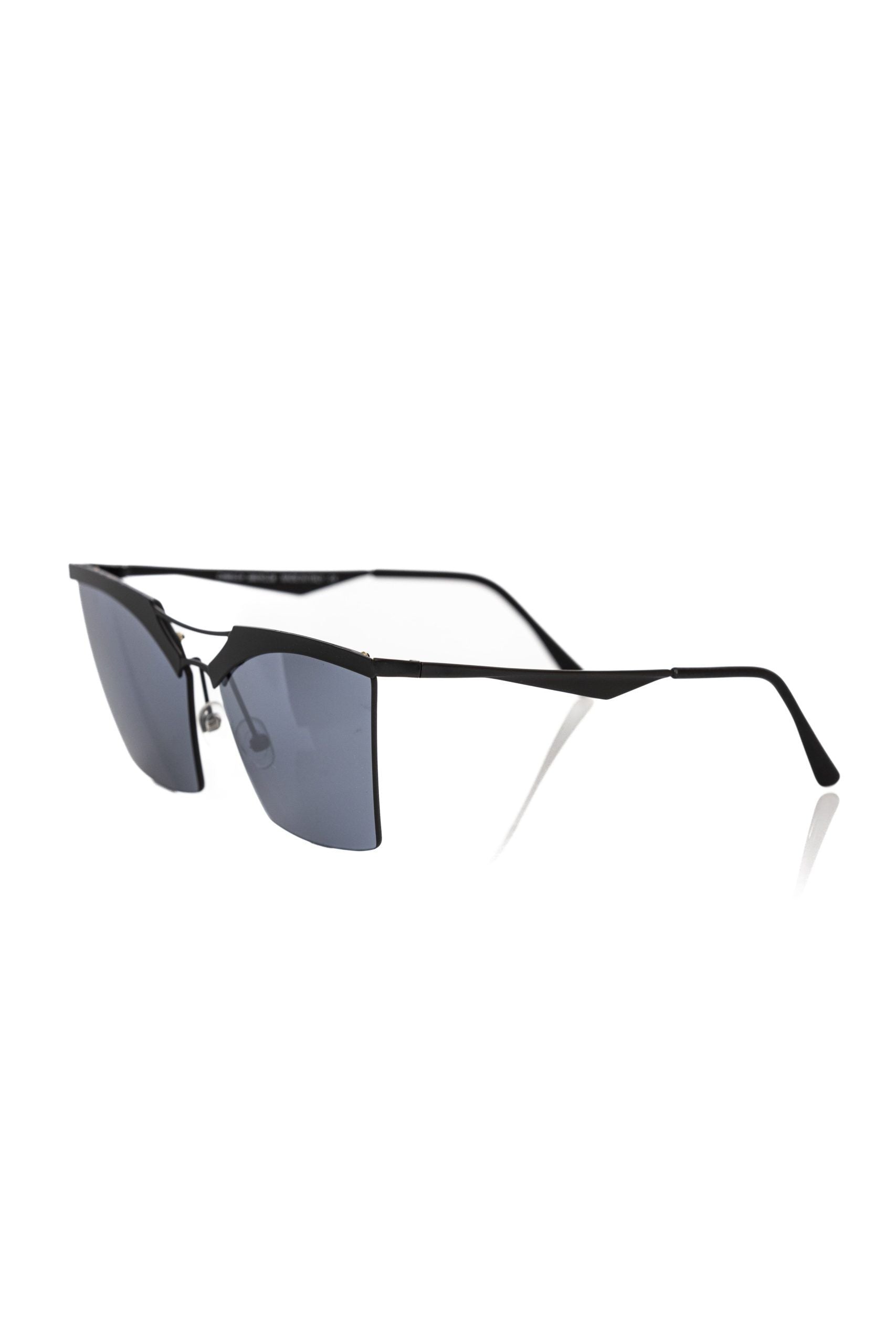 Black Metallic Women's Sunglass - ventzia