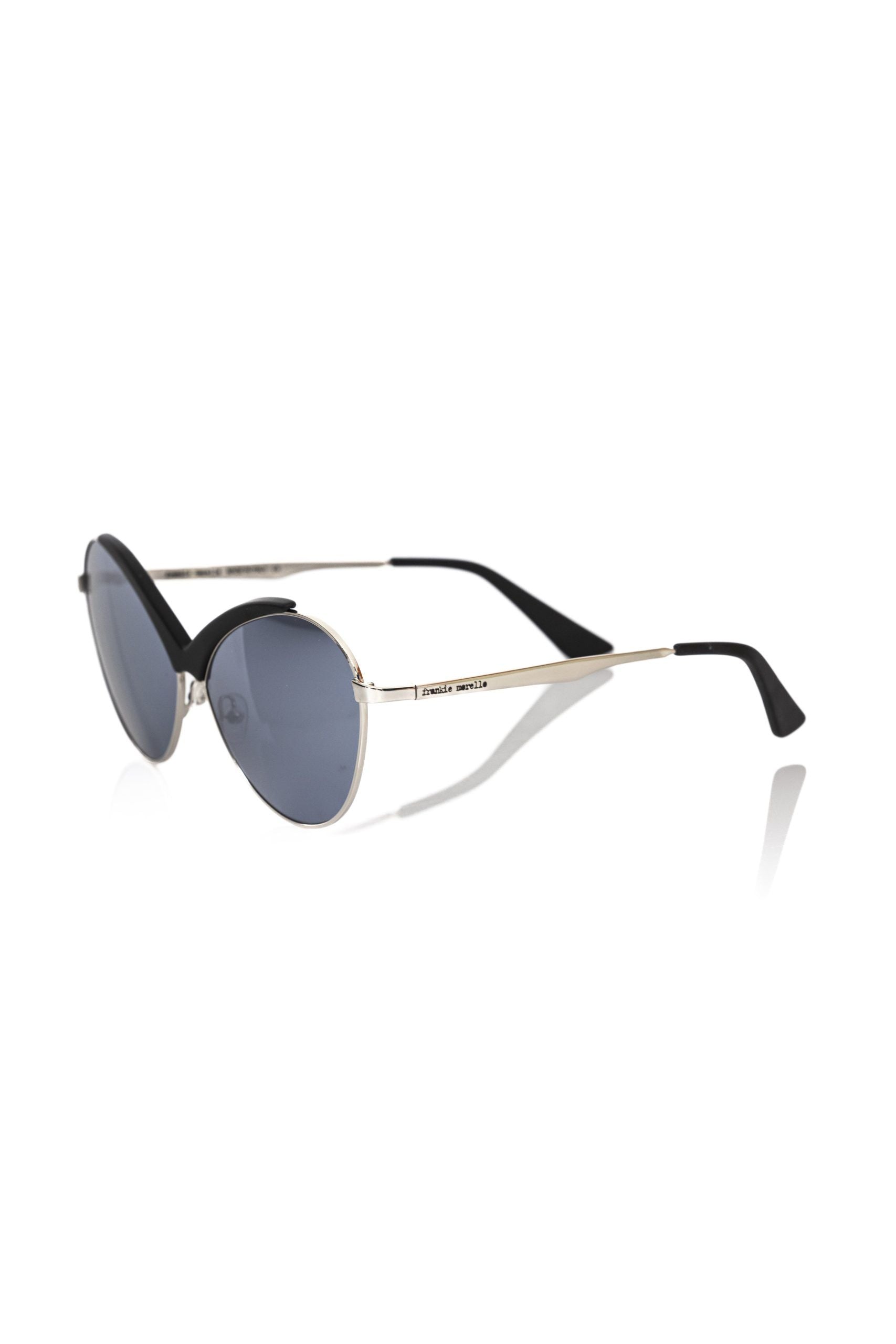 Black Metallic Women Sunglass - ventzia