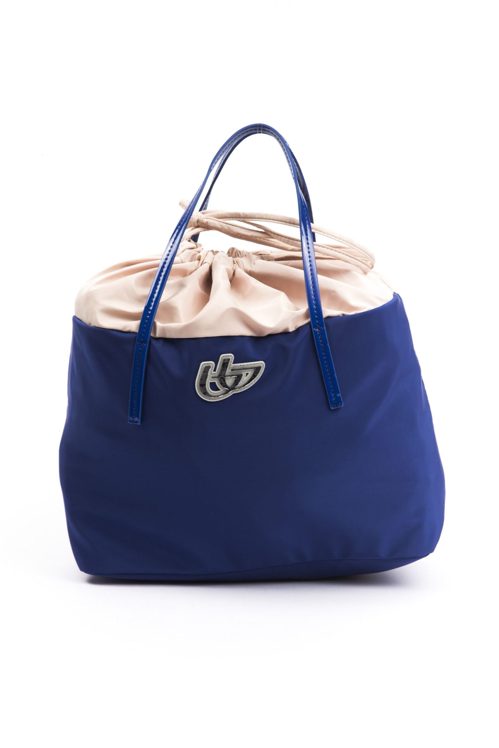 Blue Polyester Women Handbag - ventzia