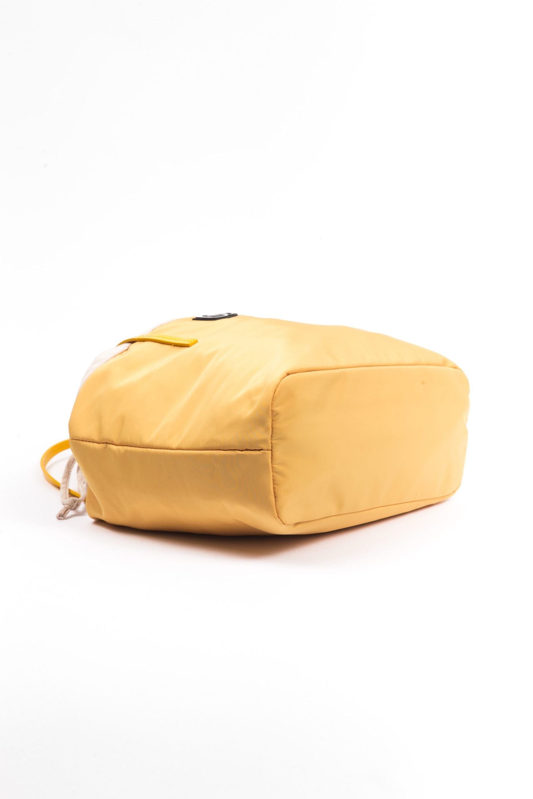 Yellow Polyester Women Handbag - ventzia