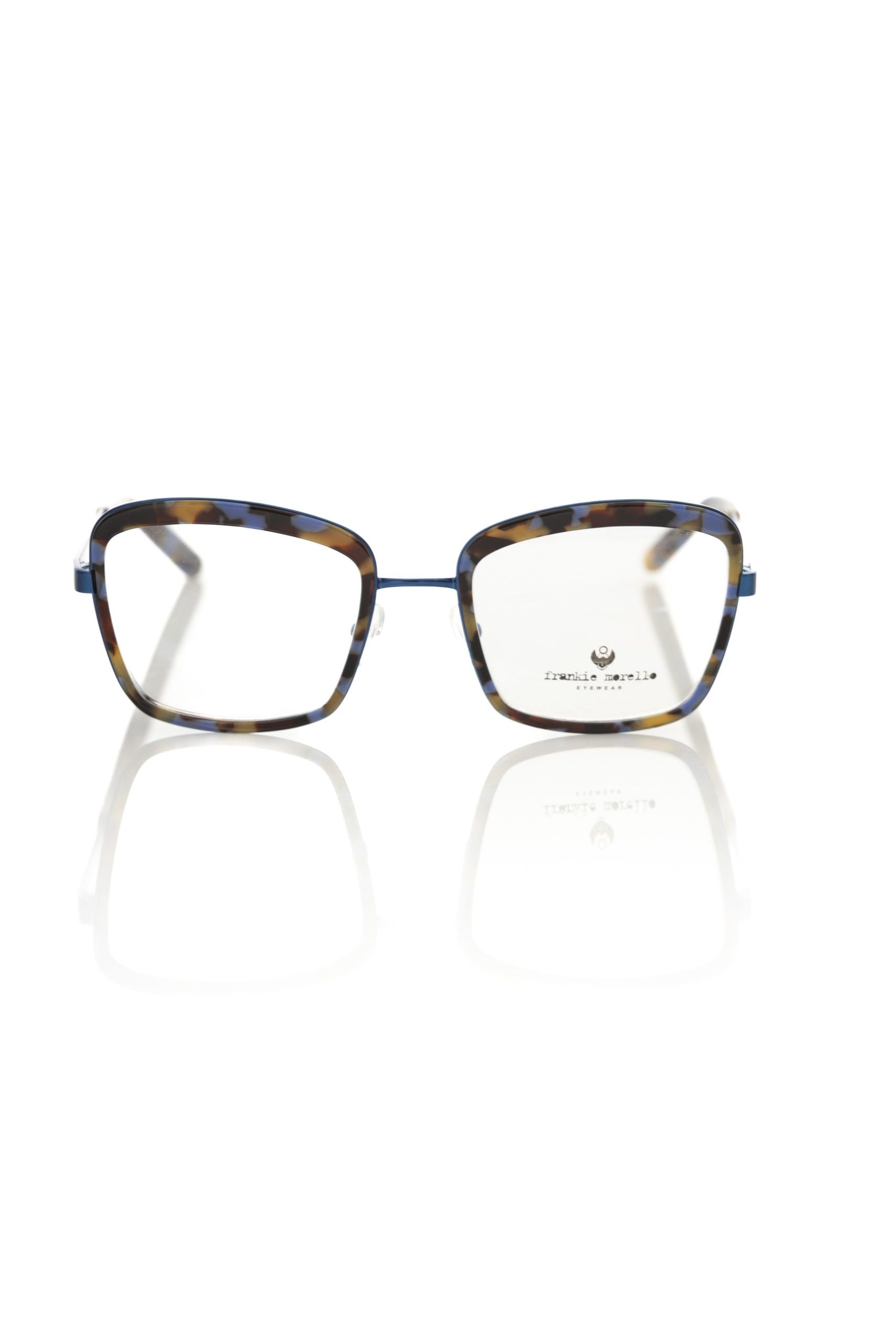 Blue Metallic Women's Eyeglass Frame - ventzia