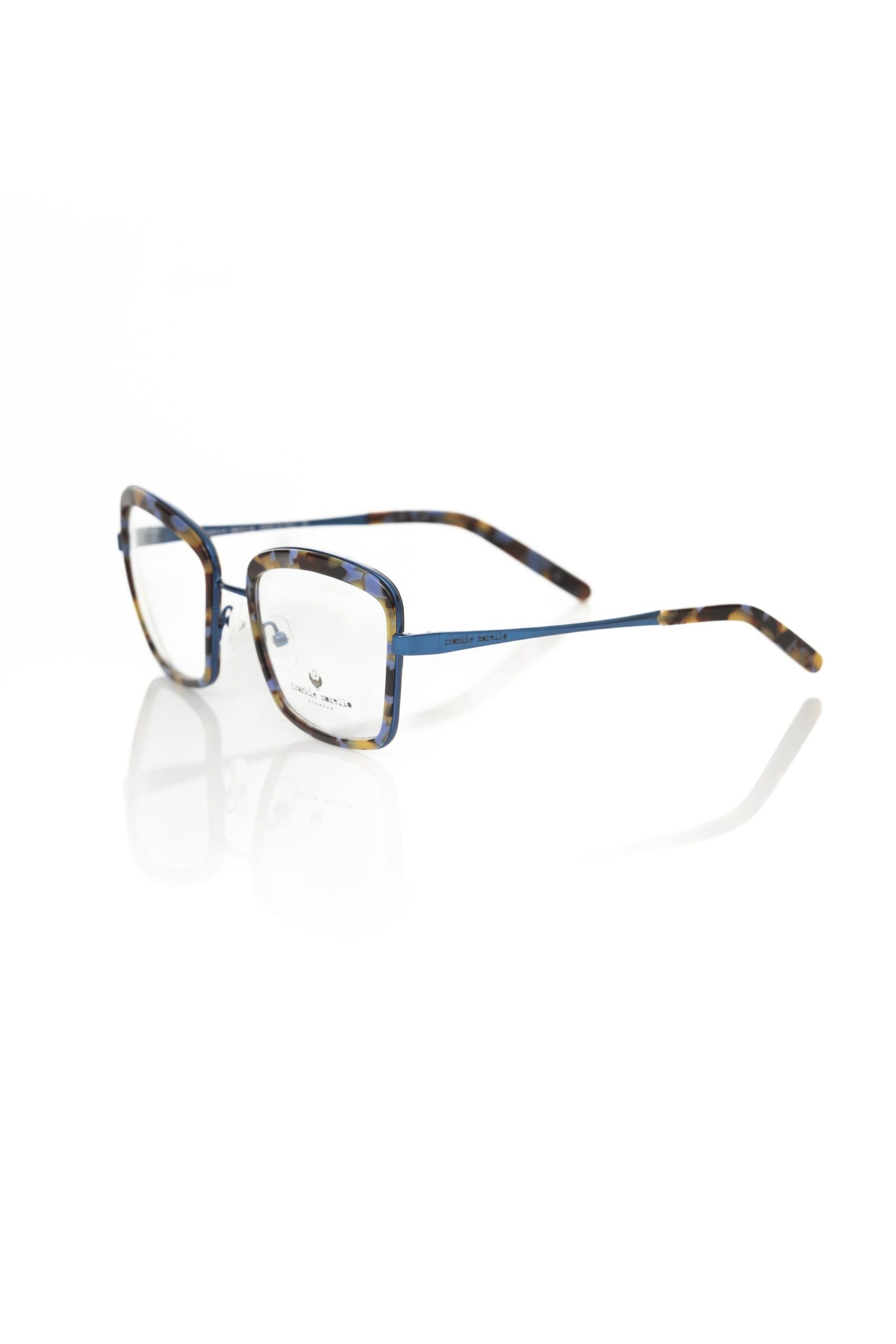 Blue Metallic Women's Eyeglass Frame - ventzia
