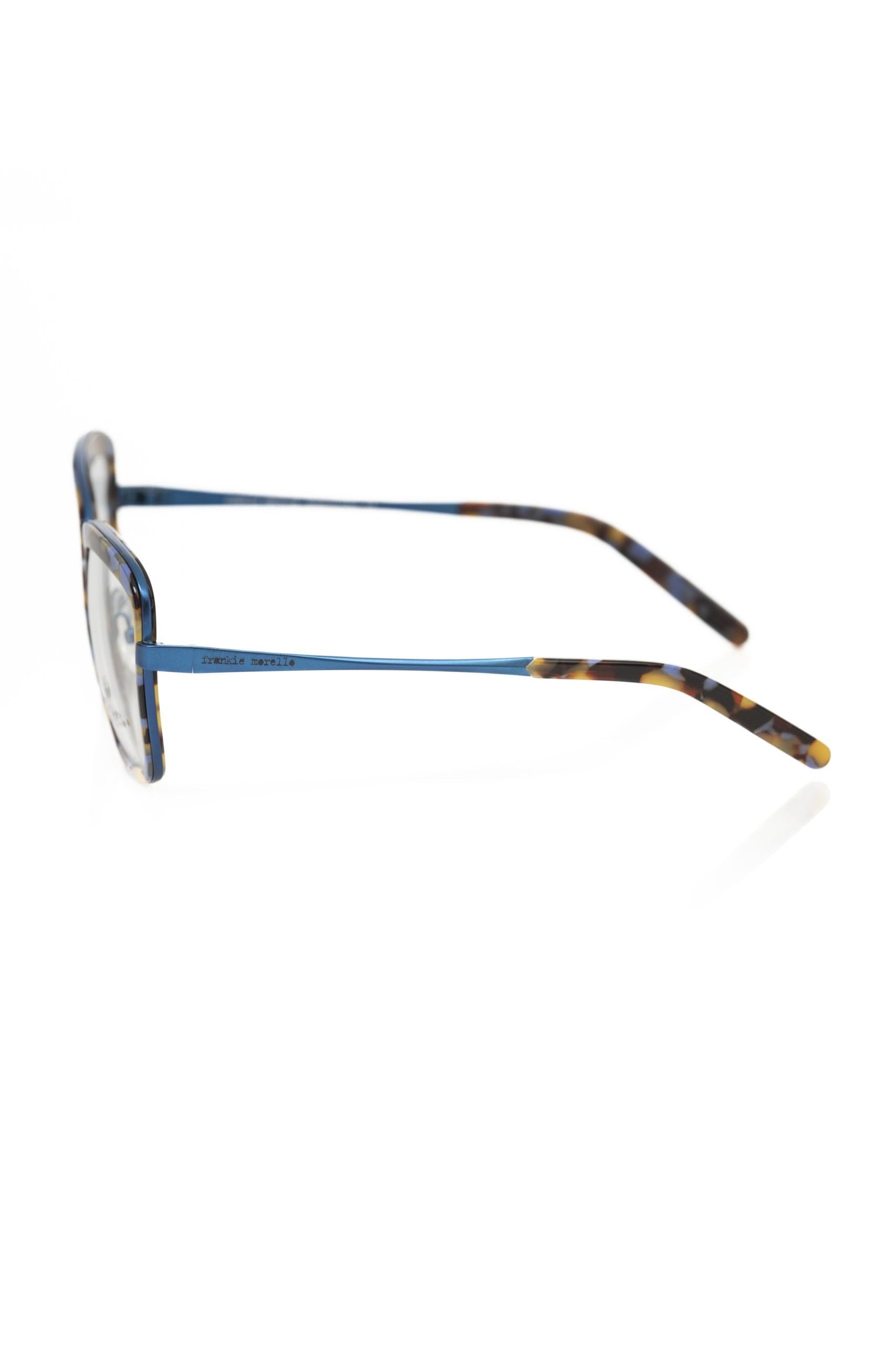 Blue Metallic Women's Eyeglass Frame - ventzia