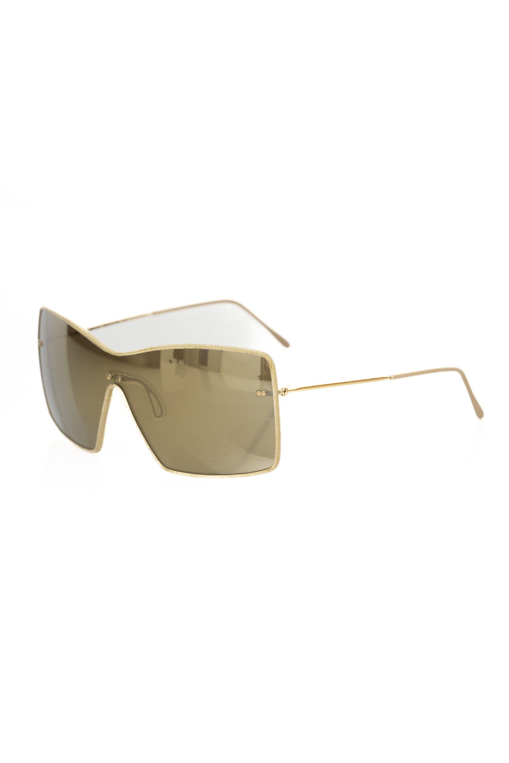 Gold Metallic Sunglasses for Women - ventzia