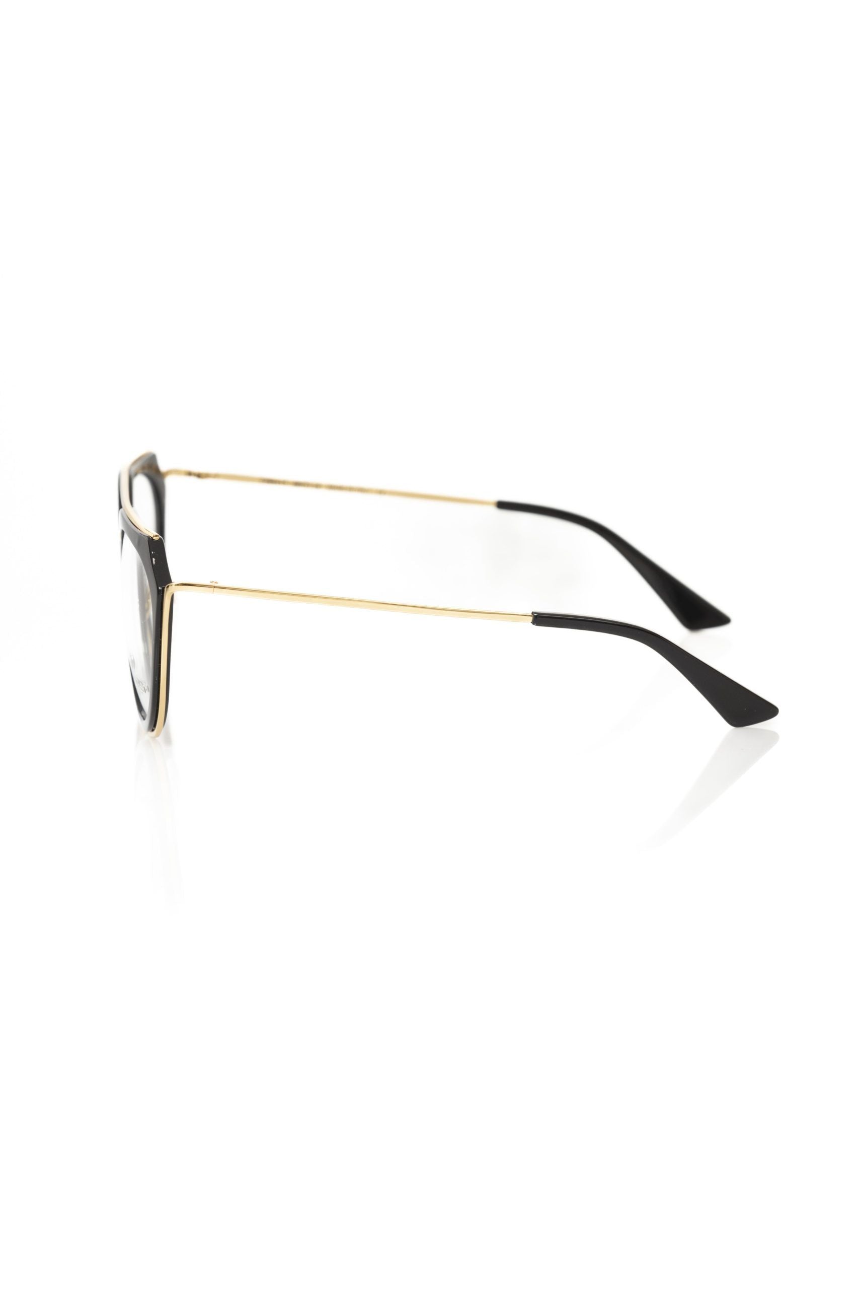 Aviator-Style Chic Eyeglasses with Gold Accents - ventzia
