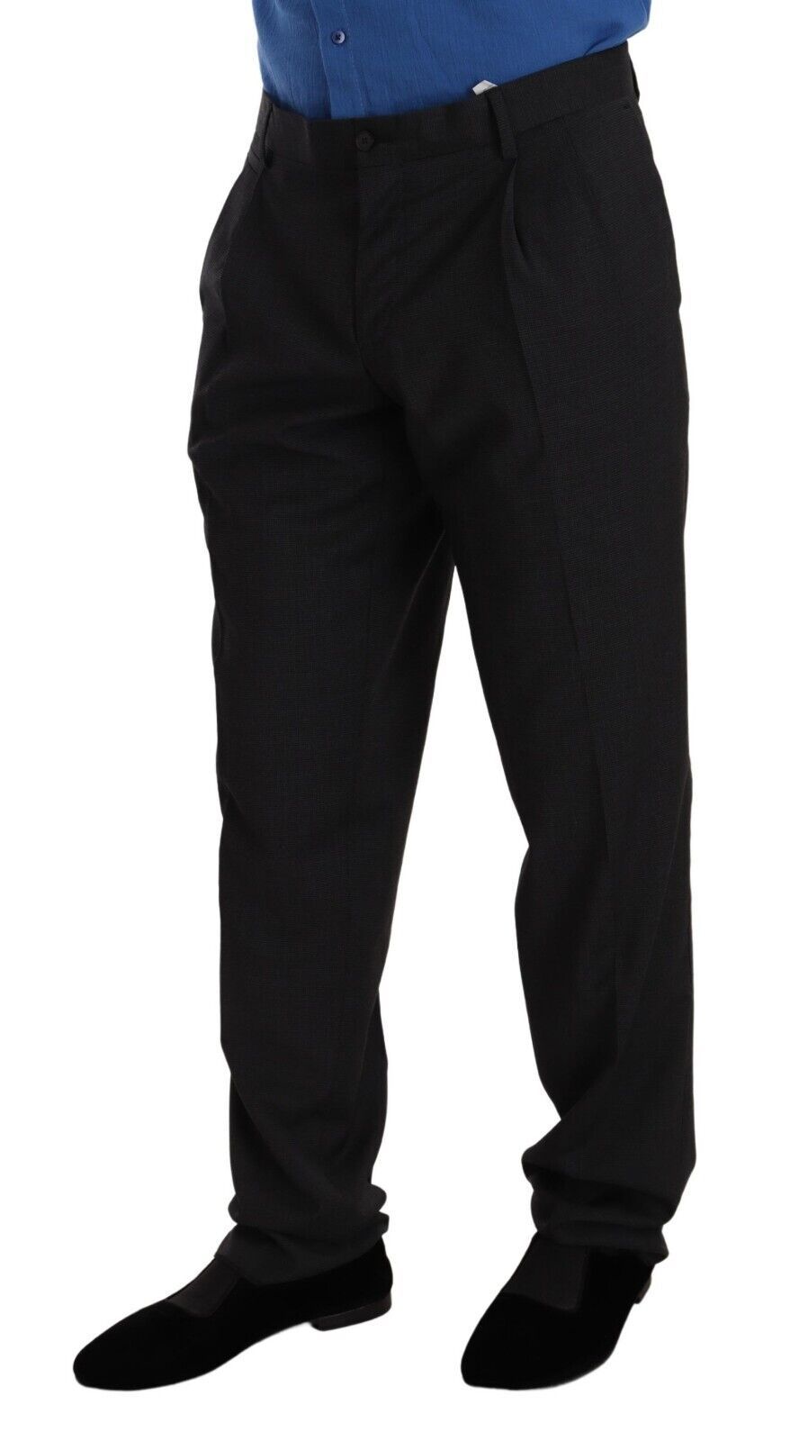 Gray Dress Trouser VENTANNI Dress Pants - ventzia