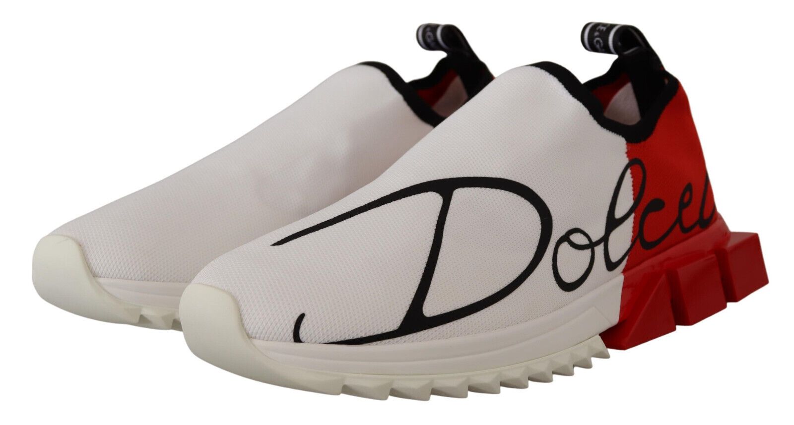 White Red Sorrento Sandals Sneakers - ventzia