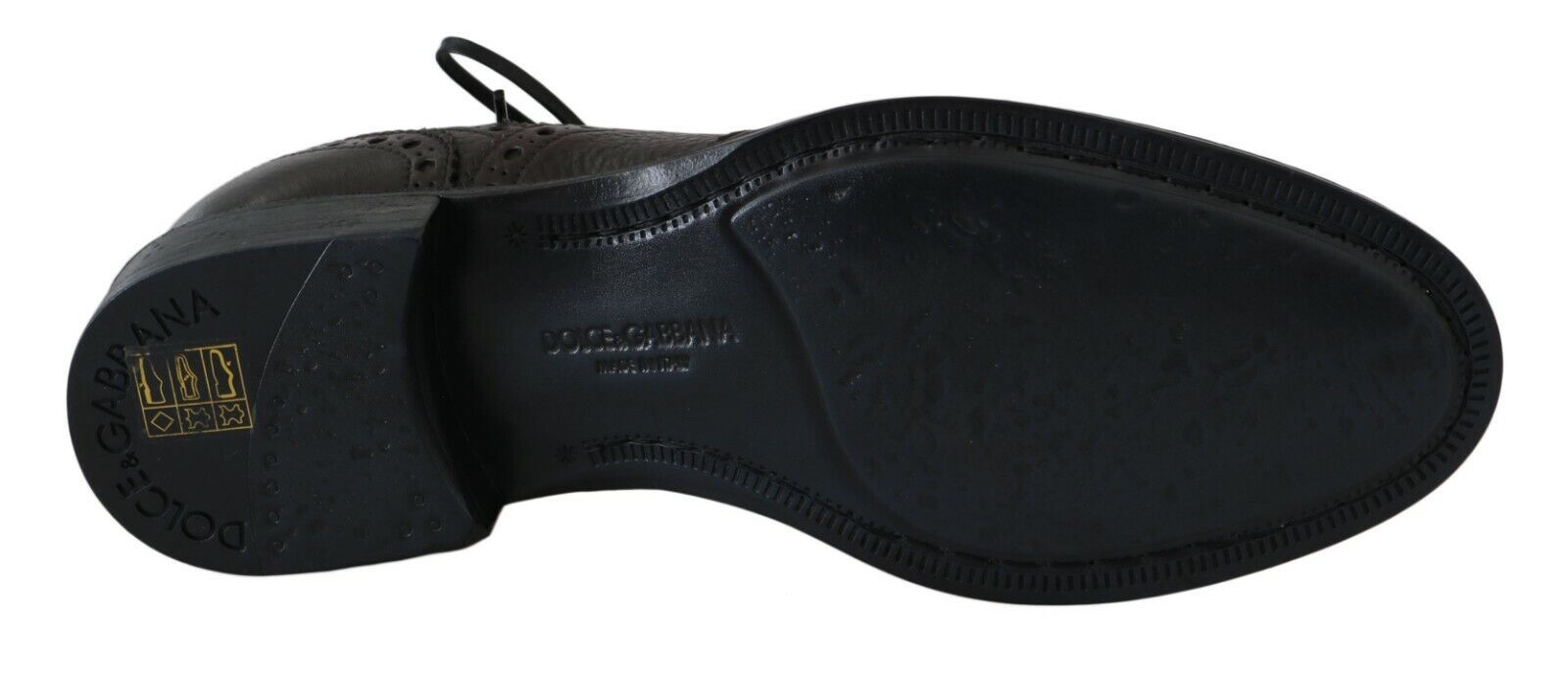 Brown Leather Wingtip Derby Formal Shoes - ventzia