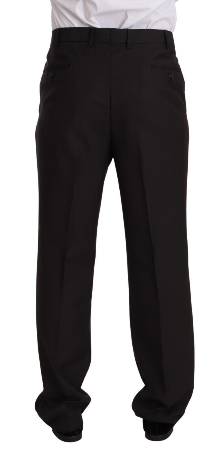 Gray Polyester Single Breasted Formal Suit - ventzia