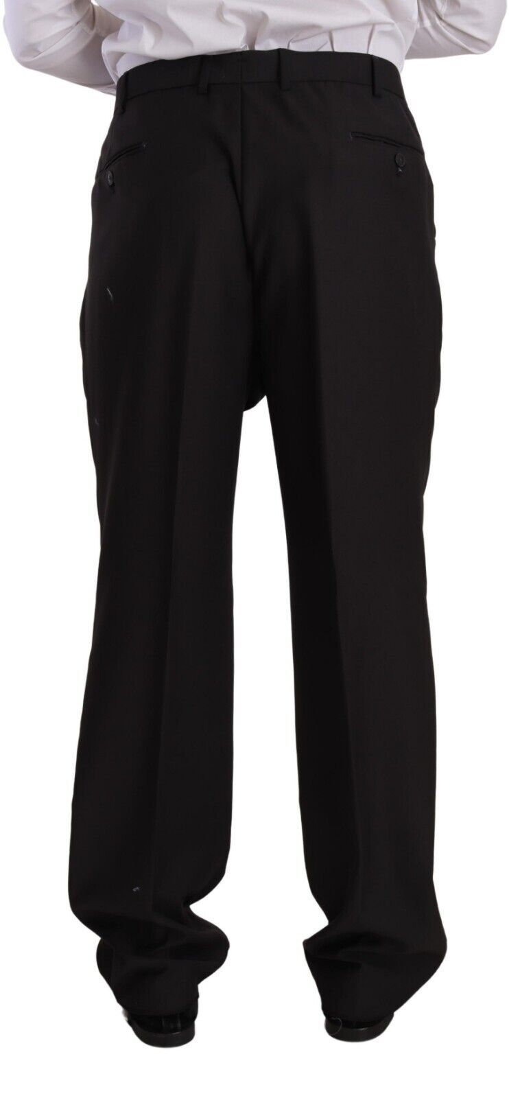 Gray Polyester Single Breasted Formal Suit - ventzia
