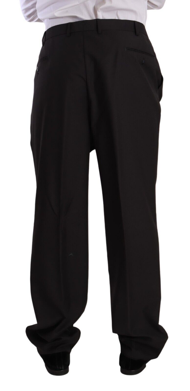 Gray Polyester Single Breasted Formal Suit - ventzia