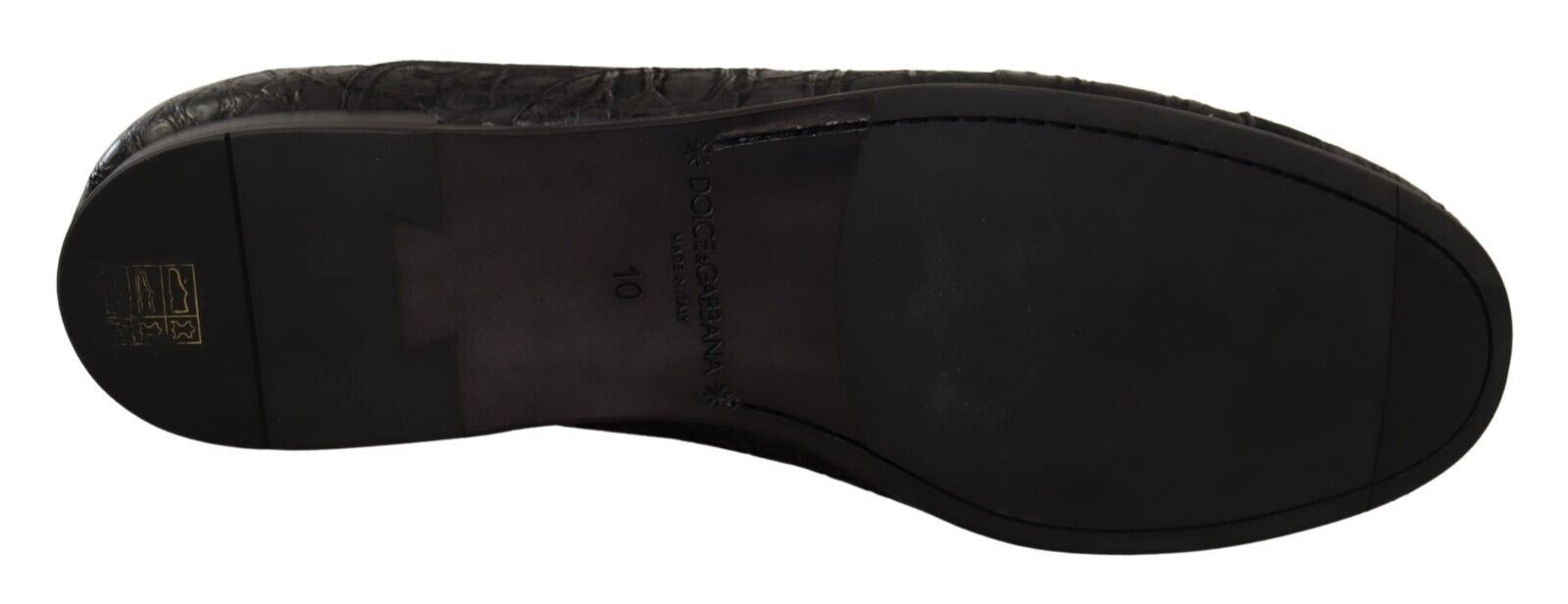 Black Caiman Leather Mens Oxford Shoes - ventzia