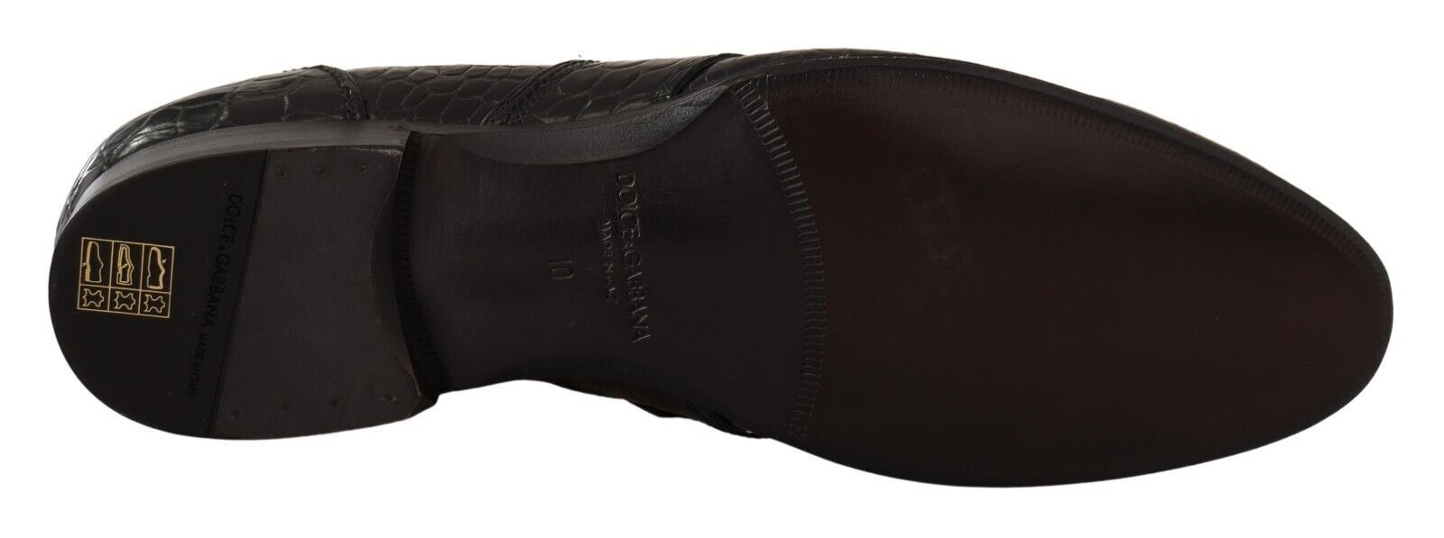 Black Crocodile Leather Slip On Moccasin Shoes - ventzia