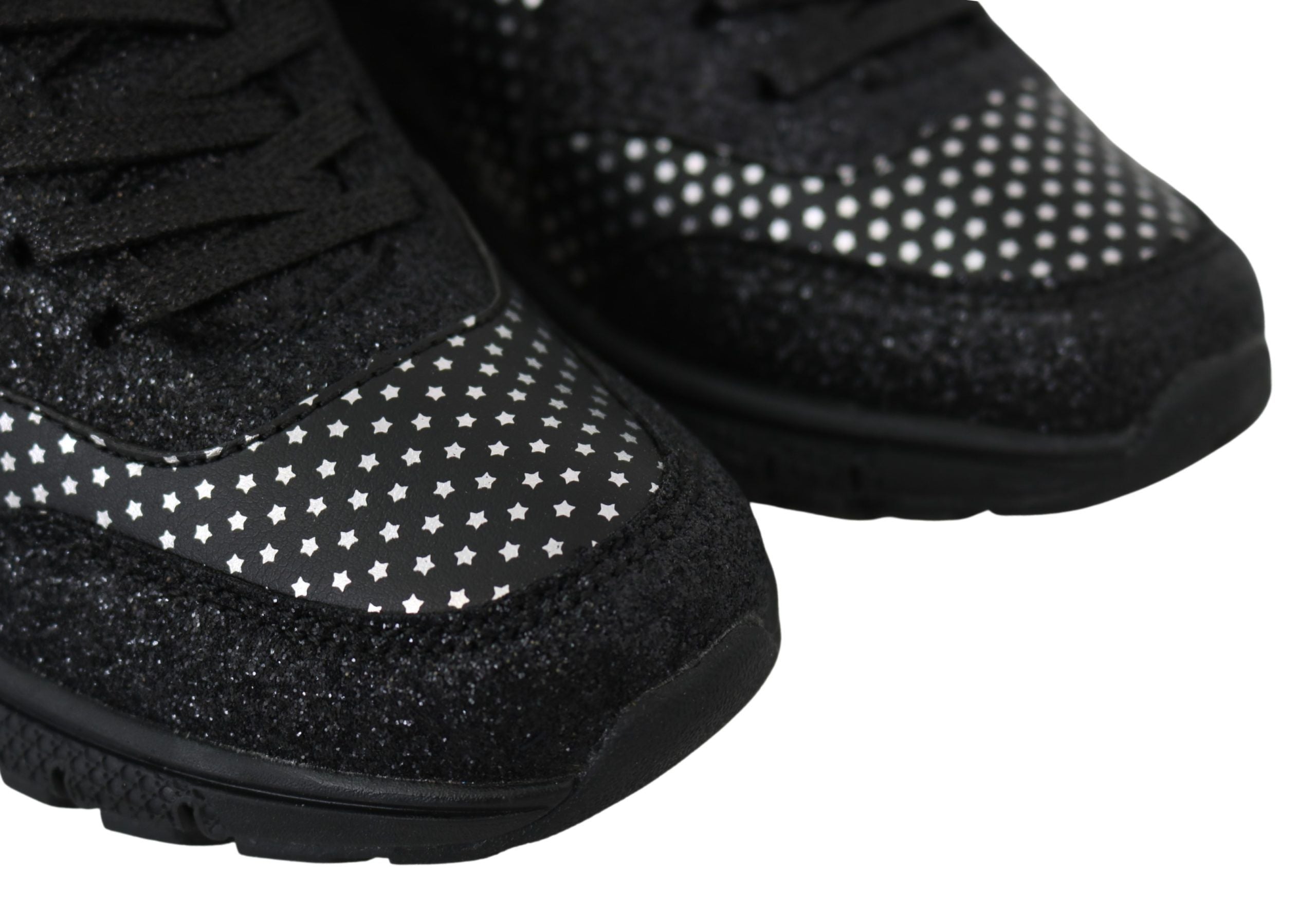 Elegant Black Runner Jasmines Sport Shoes - ventzia