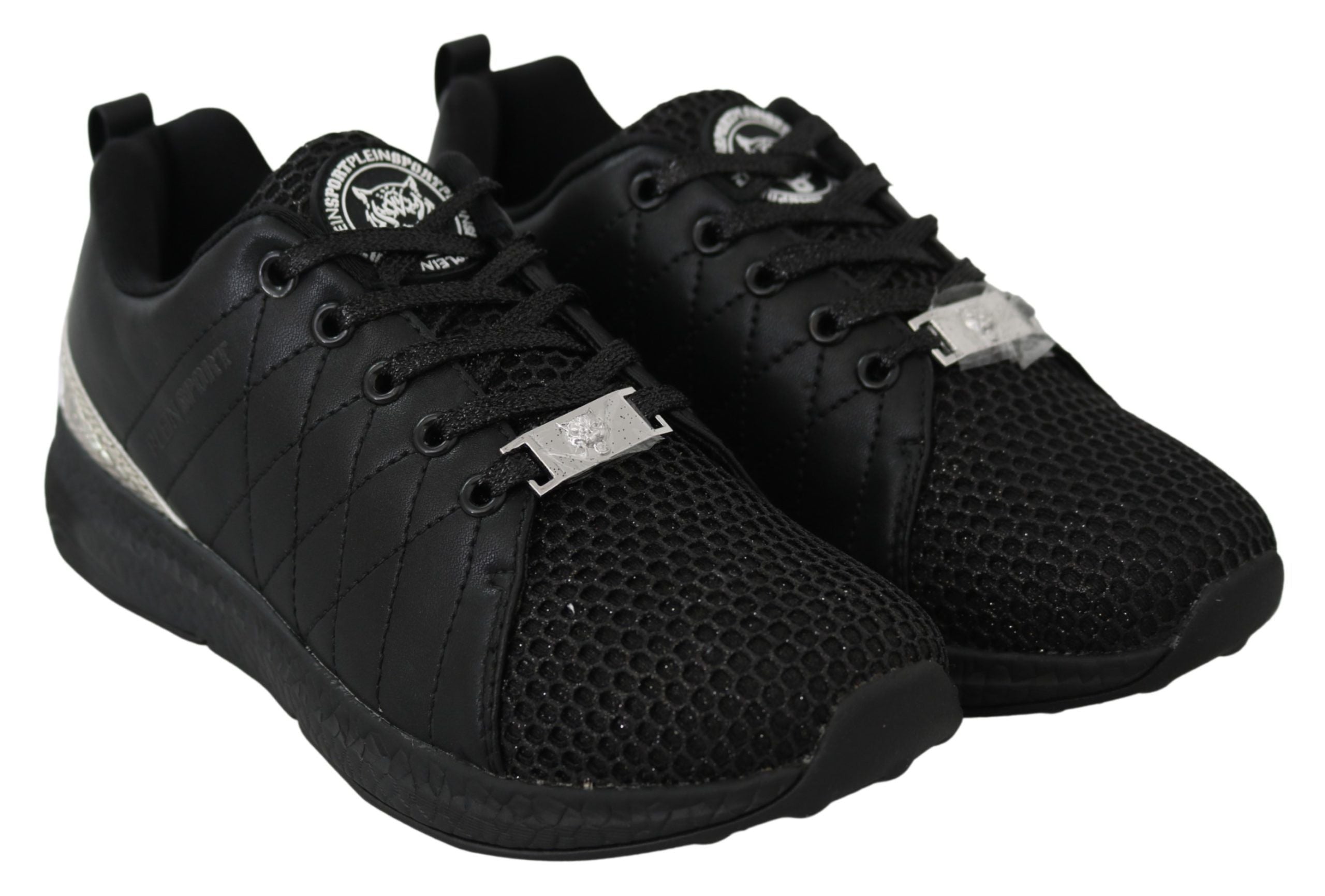Exquisite Black Runner Gisella Sports Sneakers - ventzia