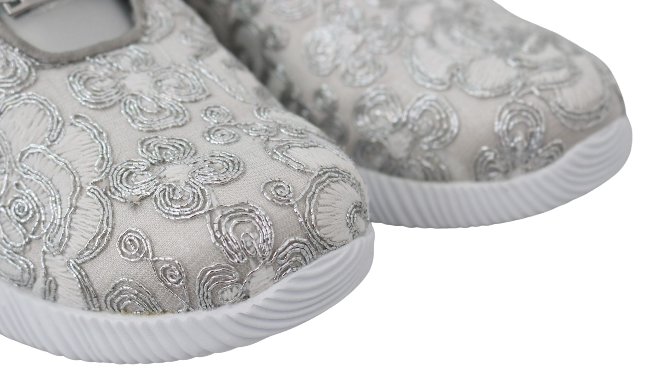 Silver Gleam Runner Joice Sneakers - ventzia