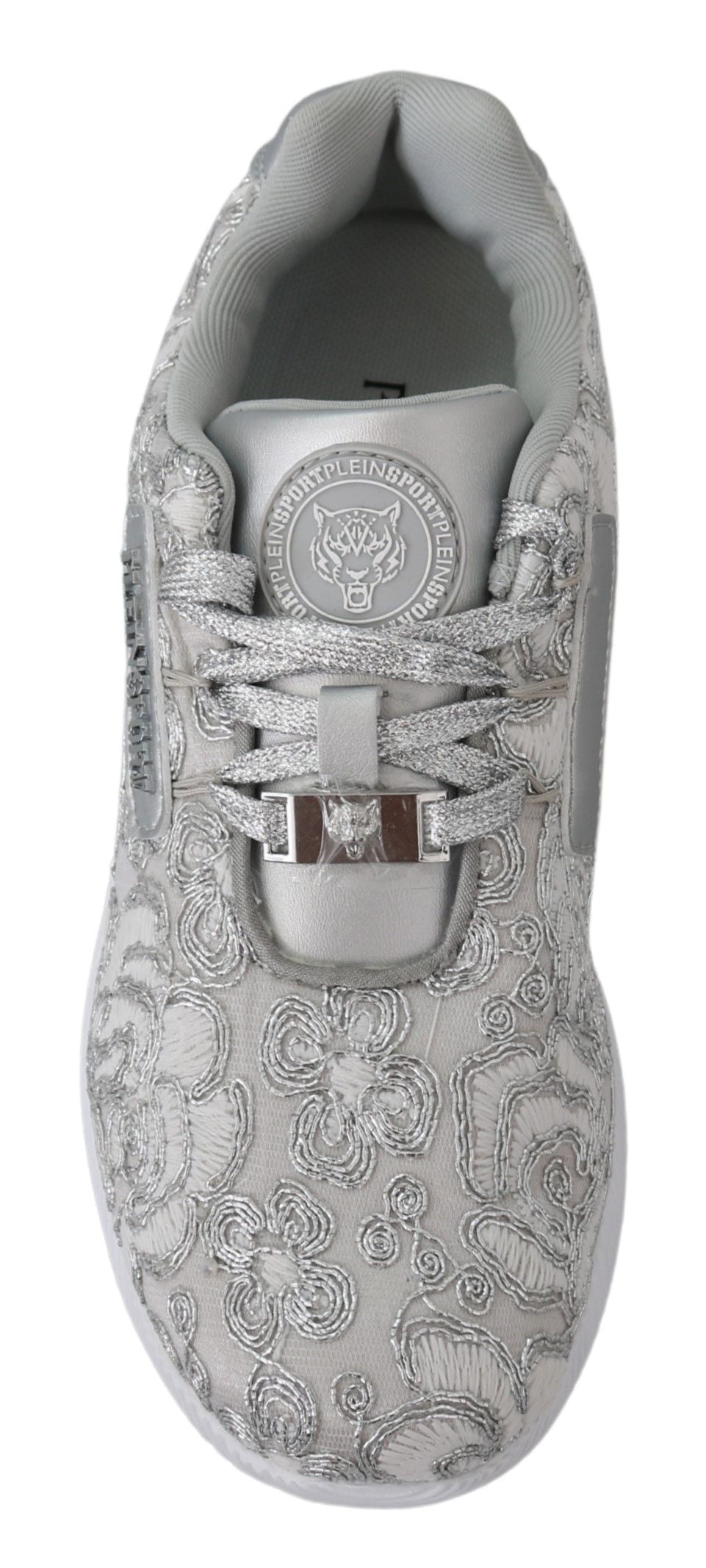 Silver Gleam Runner Joice Sneakers - ventzia