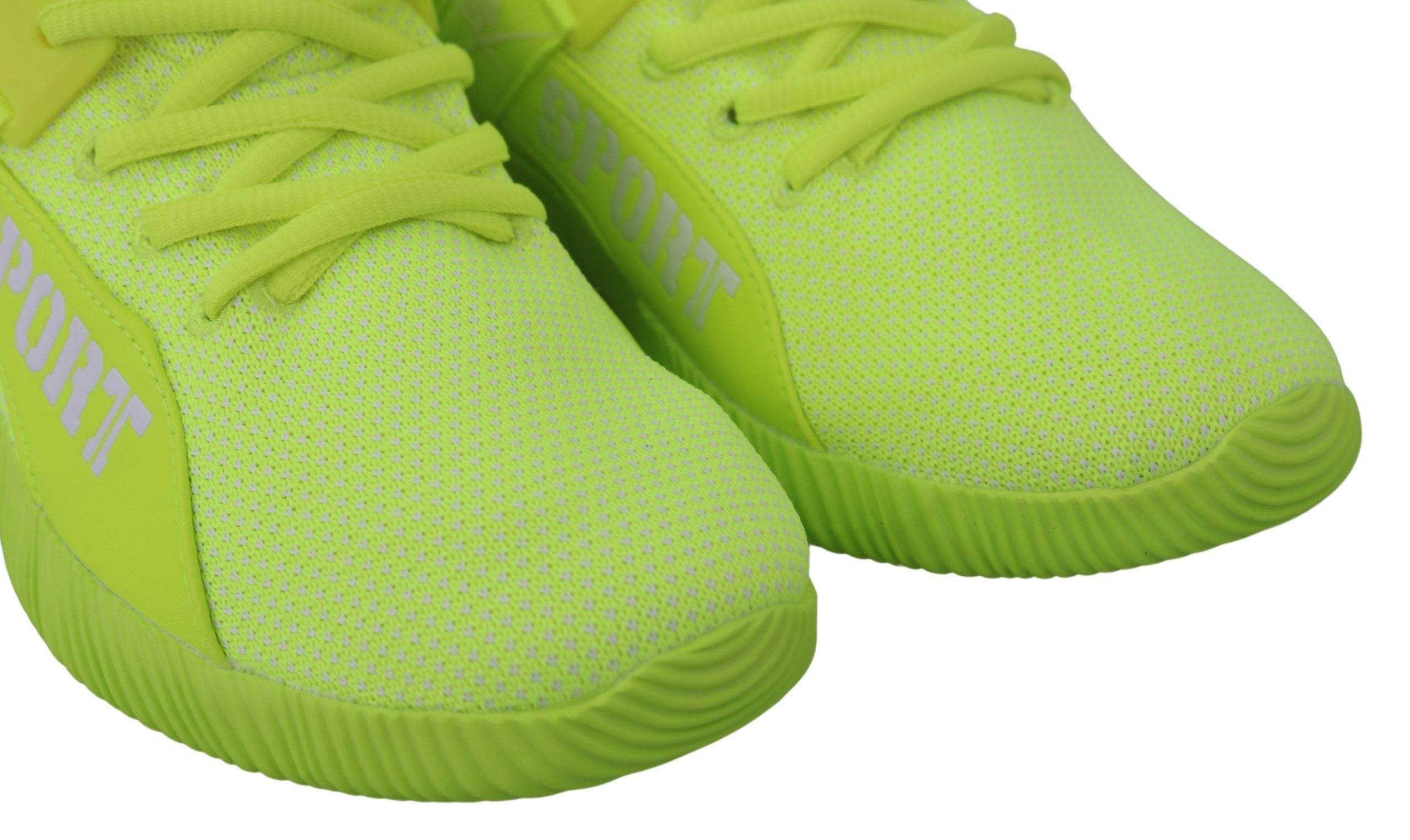 Electrify Your Step with Yellow Carter Sport Sneakers - ventzia