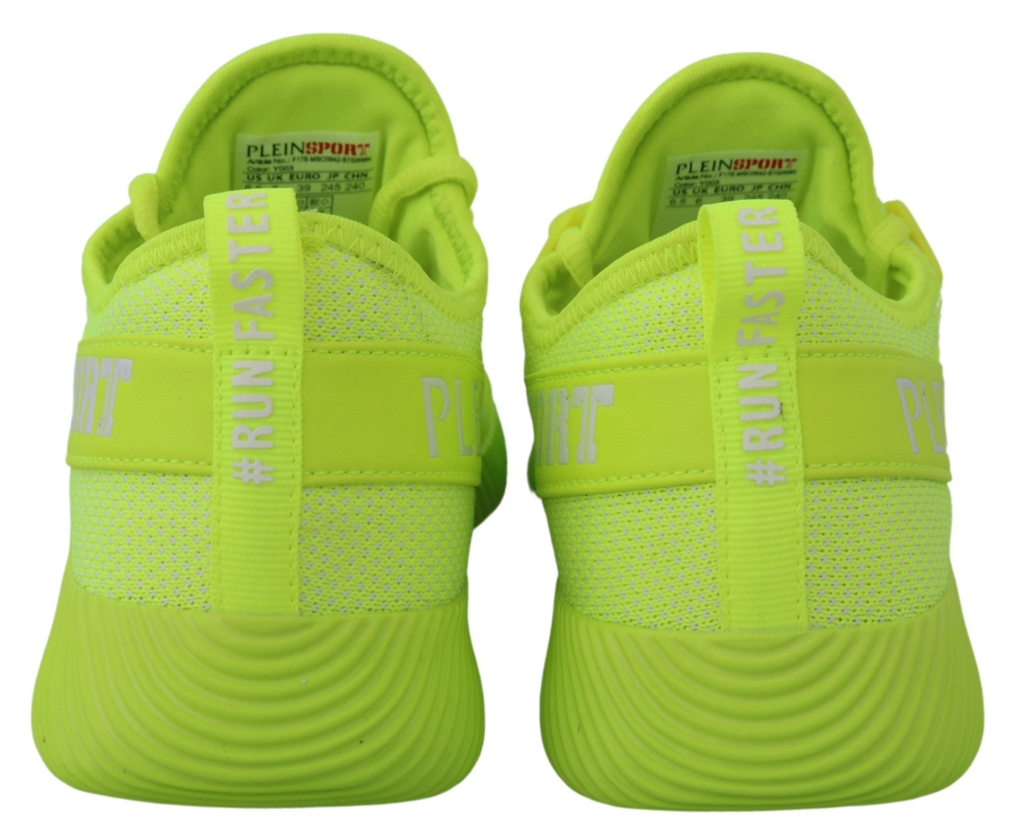 Electrify Your Step with Yellow Carter Sport Sneakers - ventzia