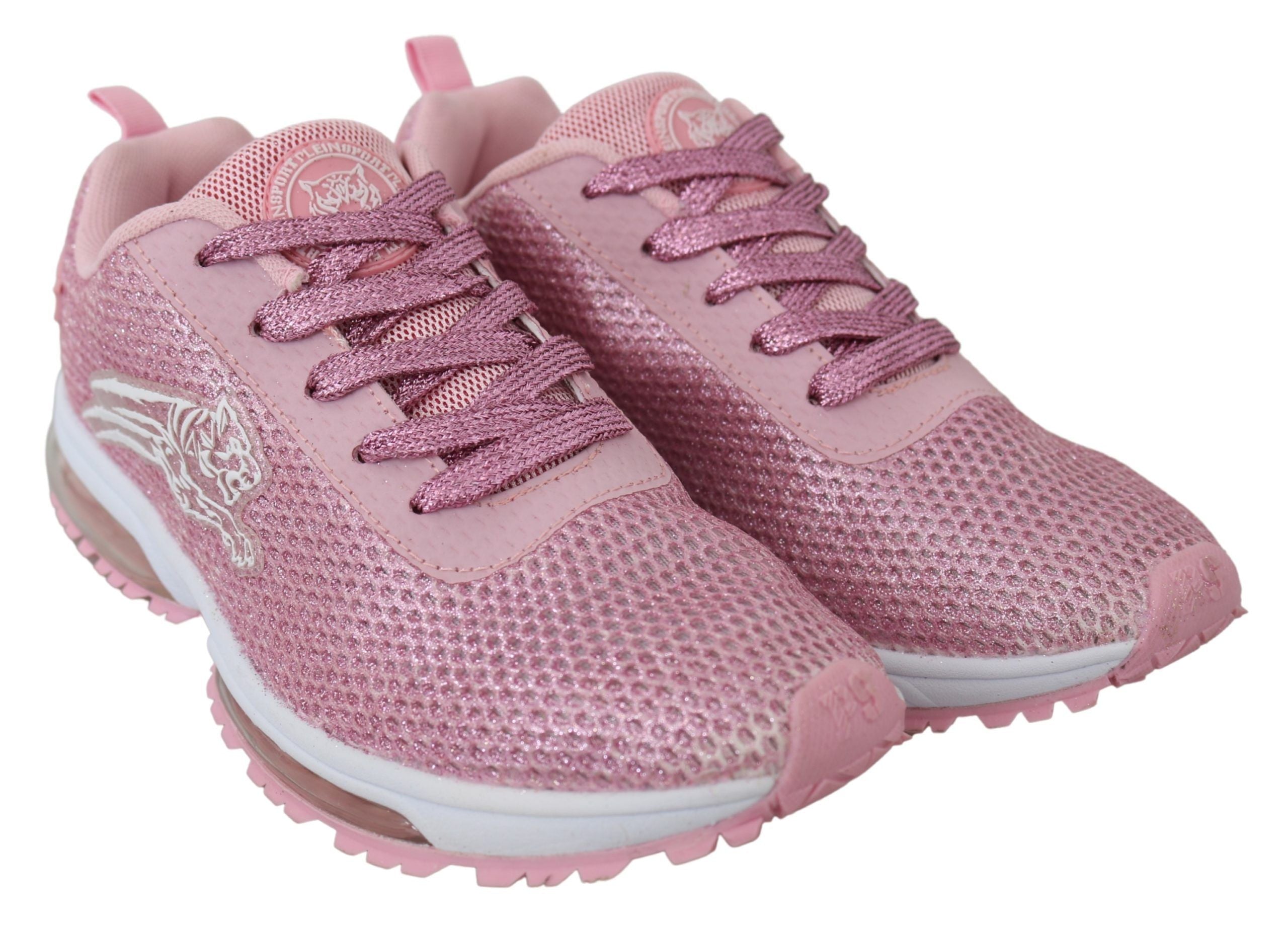 Chic Powder Pink High-Craft Sneakers - ventzia
