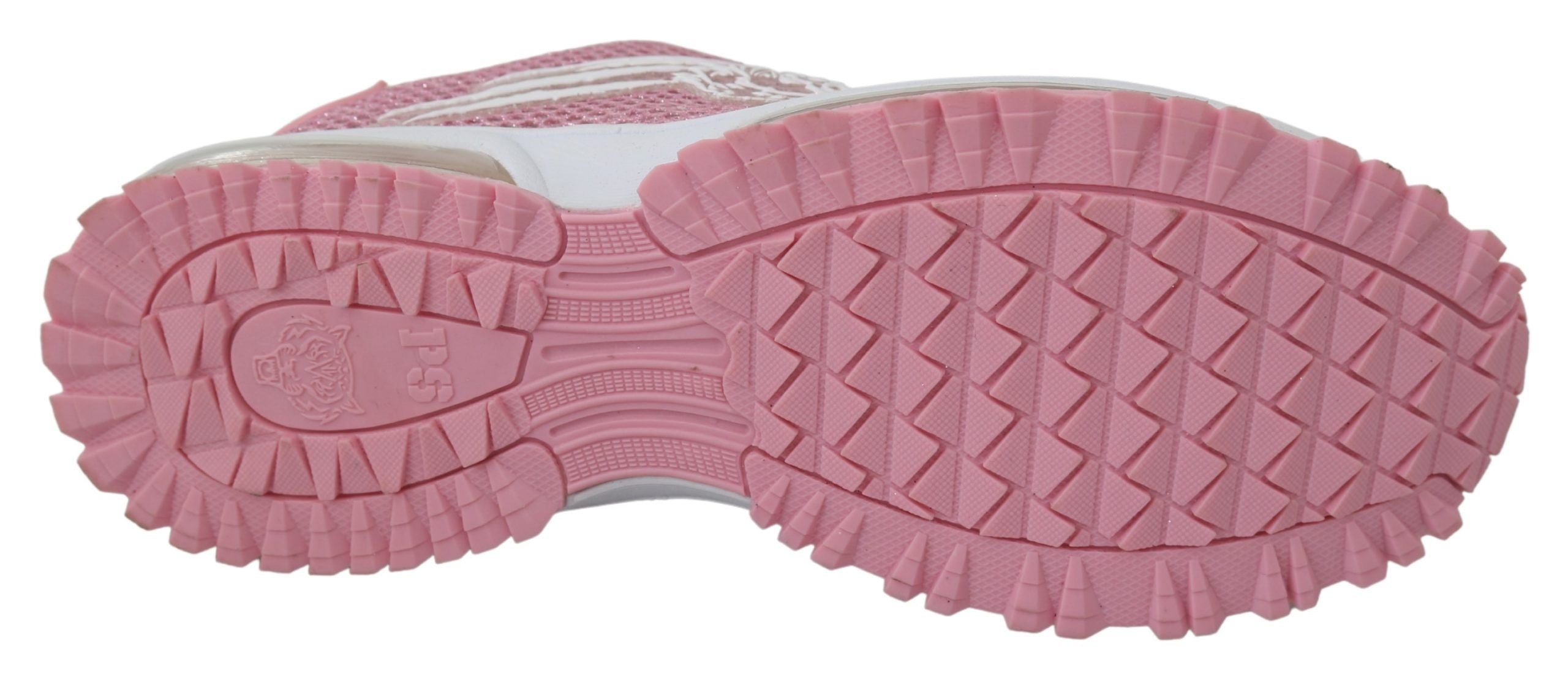 Chic Powder Pink High-Craft Sneakers - ventzia